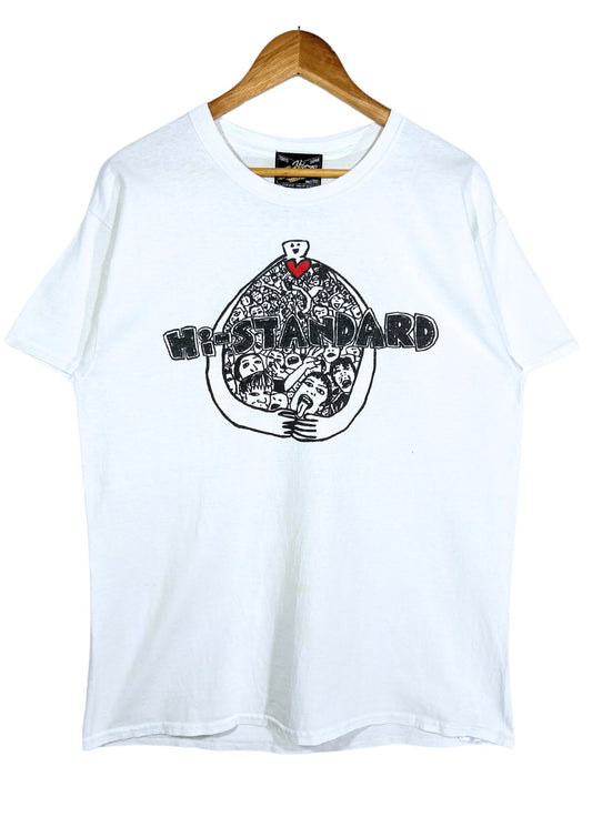 2000s Vintage Japanese Band HI STANDARD 'Stay Gold' T-shirt (L)