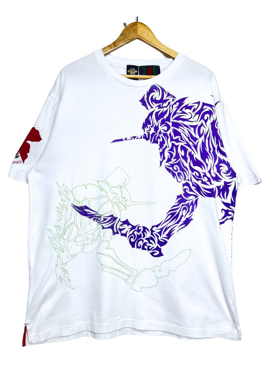 2010s Neon Genesis Evangelion x Nishiki Embroidered Lilith T-shirt