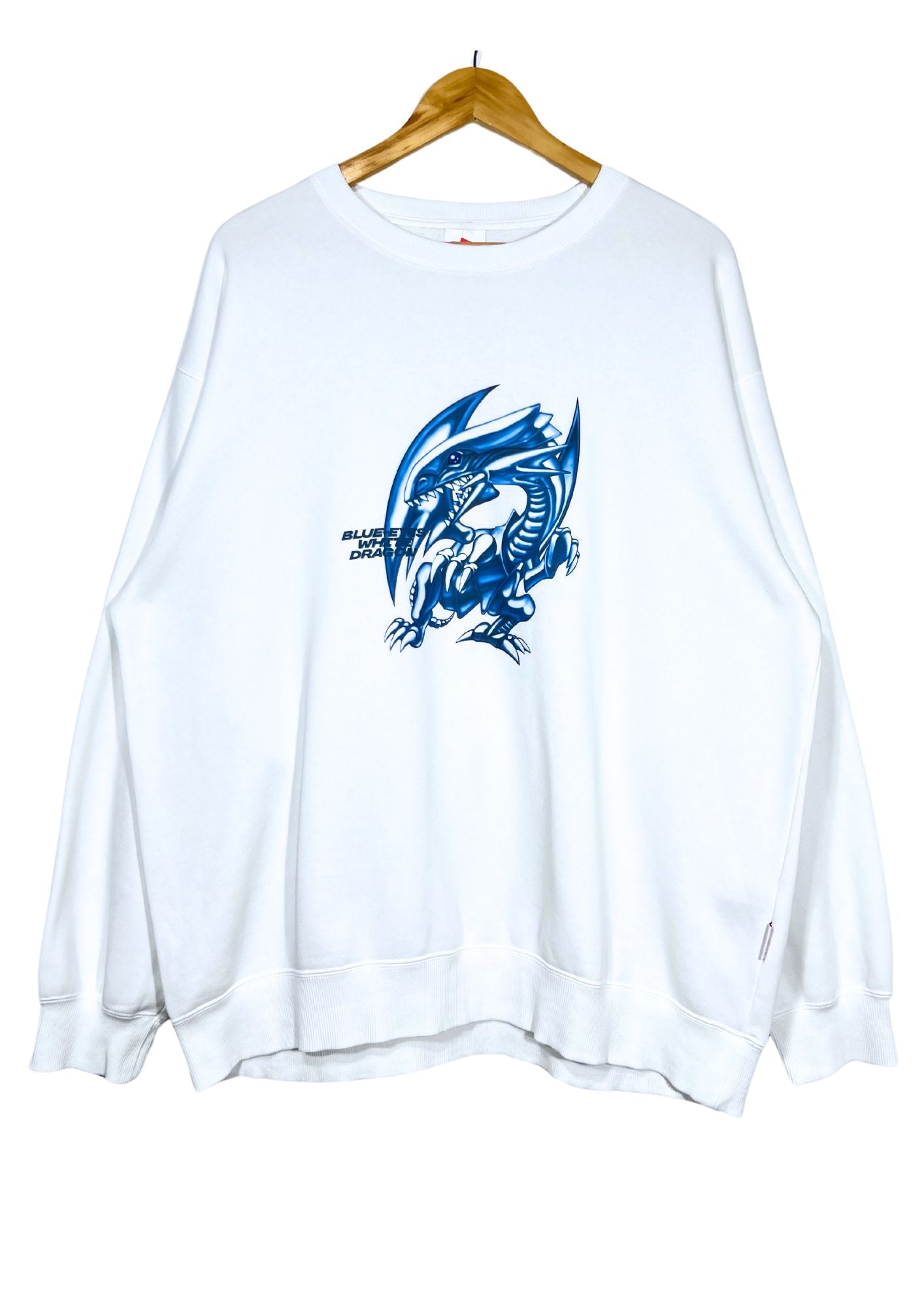 2023 Yu-Gi-Oh! x GU 25th Anniversary Blue Eyes White Dragon Sweatshirt