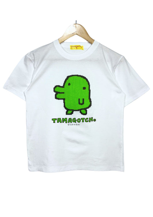 90s Vintage Tamagotchi x BANDAI 'Kuchipachi' Baby Tee (S)