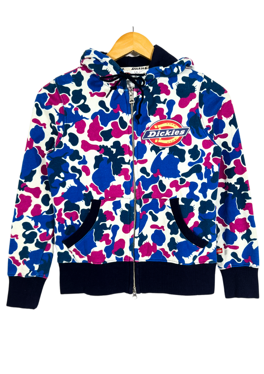 2015 Hello Kitty x Dickies 'Camo Kitty' Zip Up Hoodie (XS)