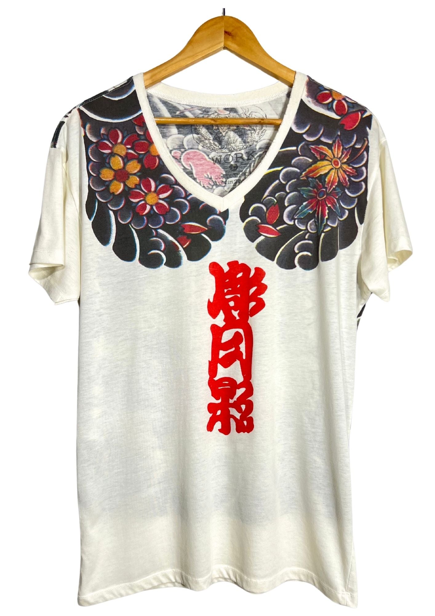 Japanese art WORK 'Japanese Tattoo Hannya' T-shirt