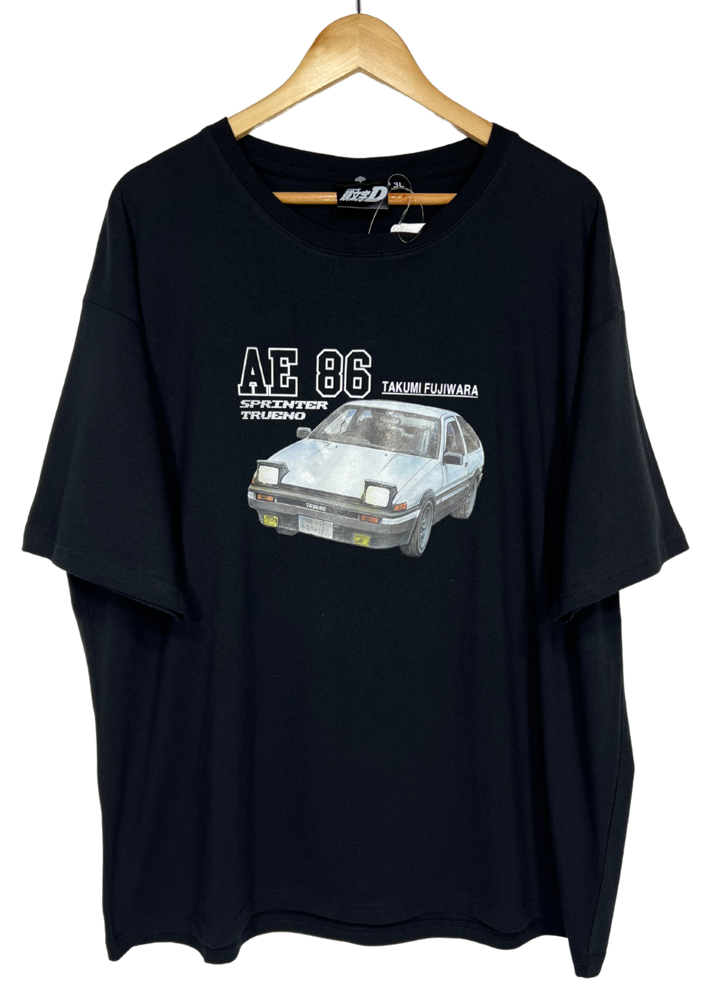 Initial D x AVAIL AE 86 T-shirt