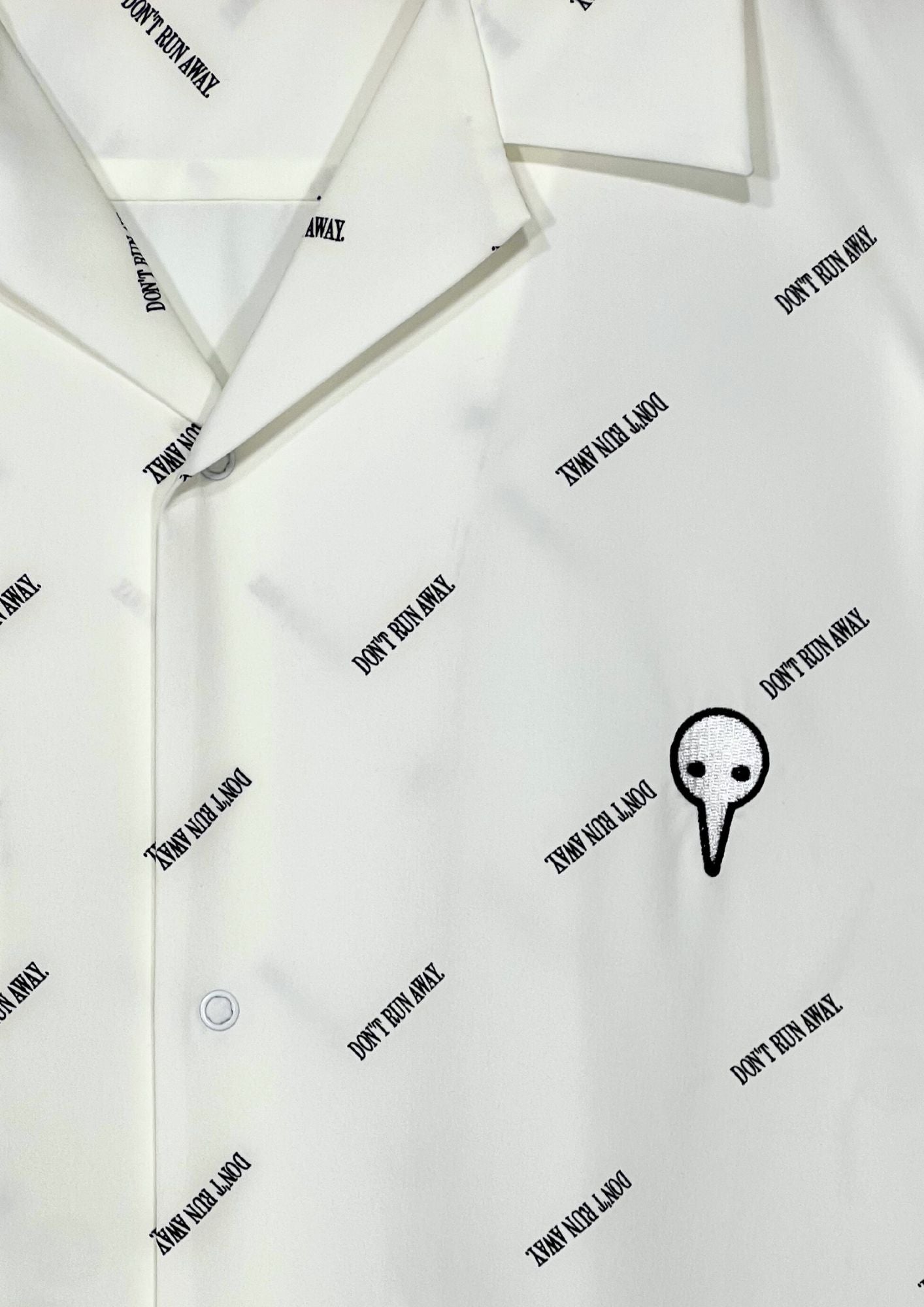 2020 Neon Genesis Evangelion  x GU Don't Run Away Button-up S/S Shirts
