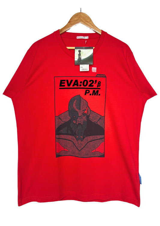 2012 Neon Genesis Evangelion x UT EVA 02 T-shirt