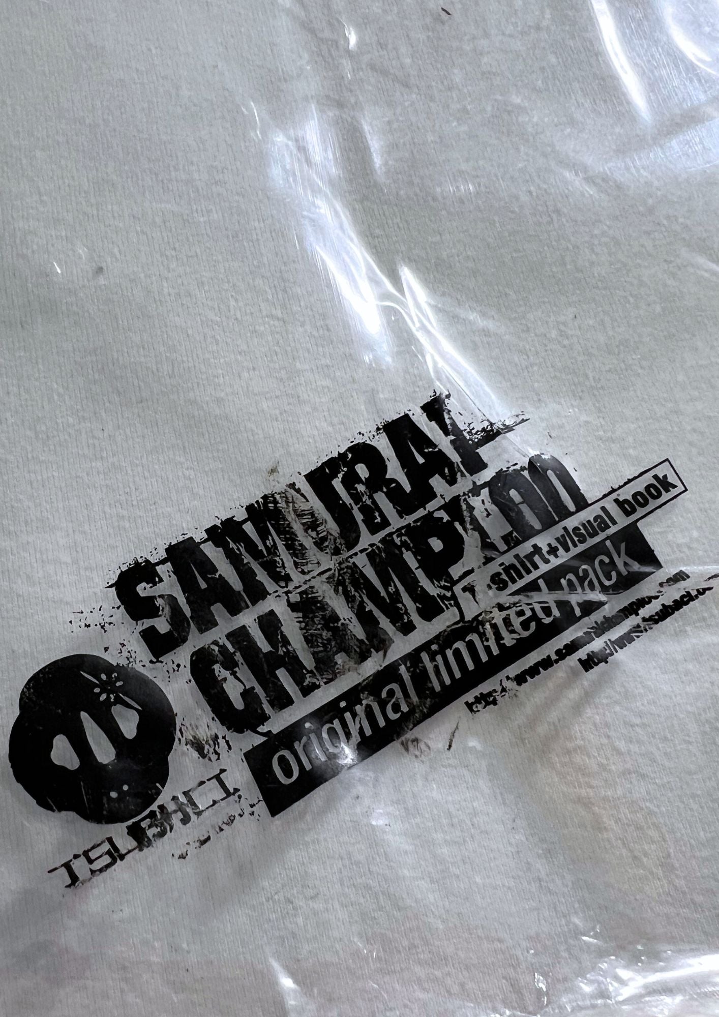 2004 Samurai Champloo x TSUBACHI T-shirt + Visual Book Original Limited Pack