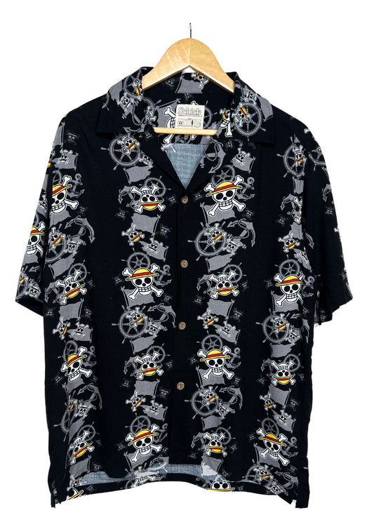 2010 One Piece x Schick Lottery Prize 1000 Limited S/S Button Up Shirts