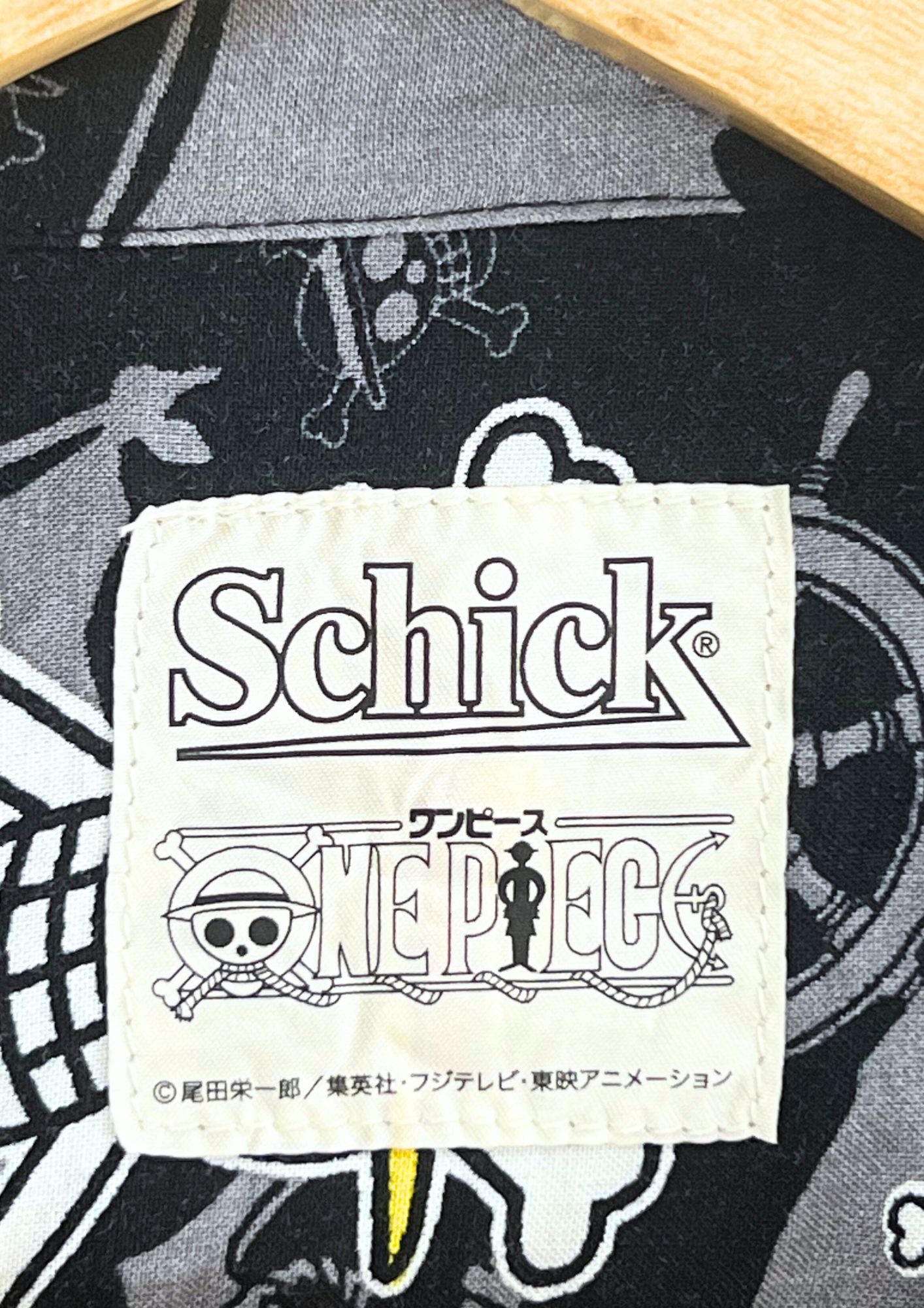 2010 One Piece x Schick Lottery Prize 1000 Limited S/S Button Up Shirts