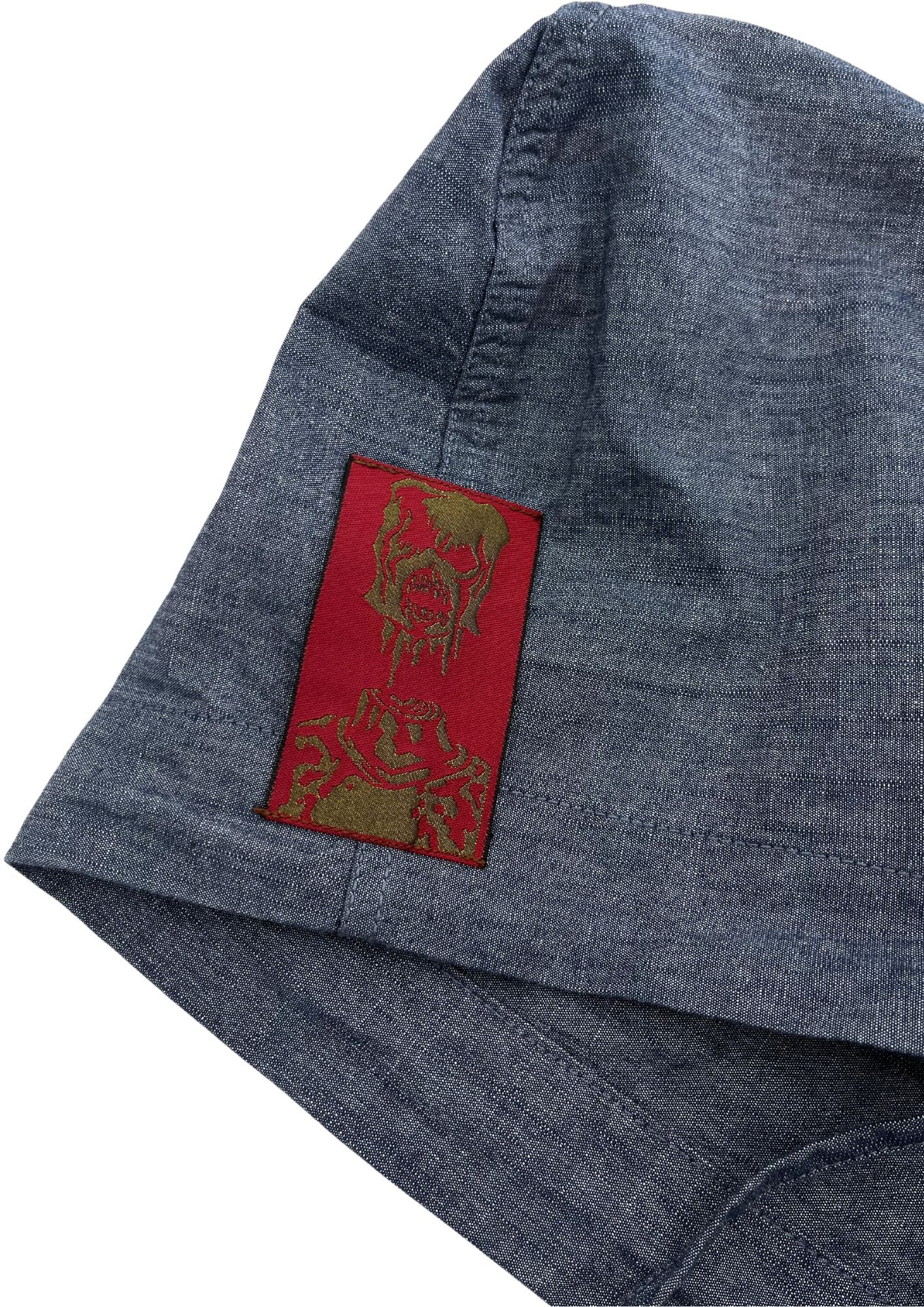 Dorohedoro x MHz Shin and Noi L / S Button Up Hoodie Shirts