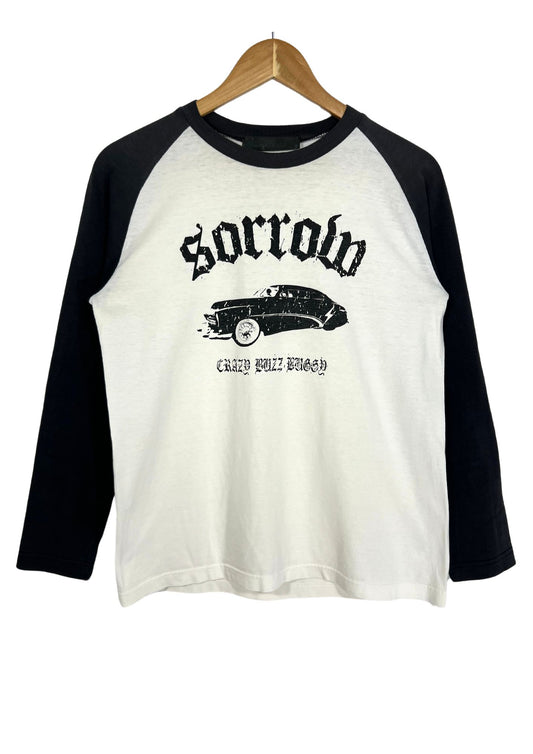 2000s Vintage Japanese Band SORROW L/S Raglan Shirts (M-S)