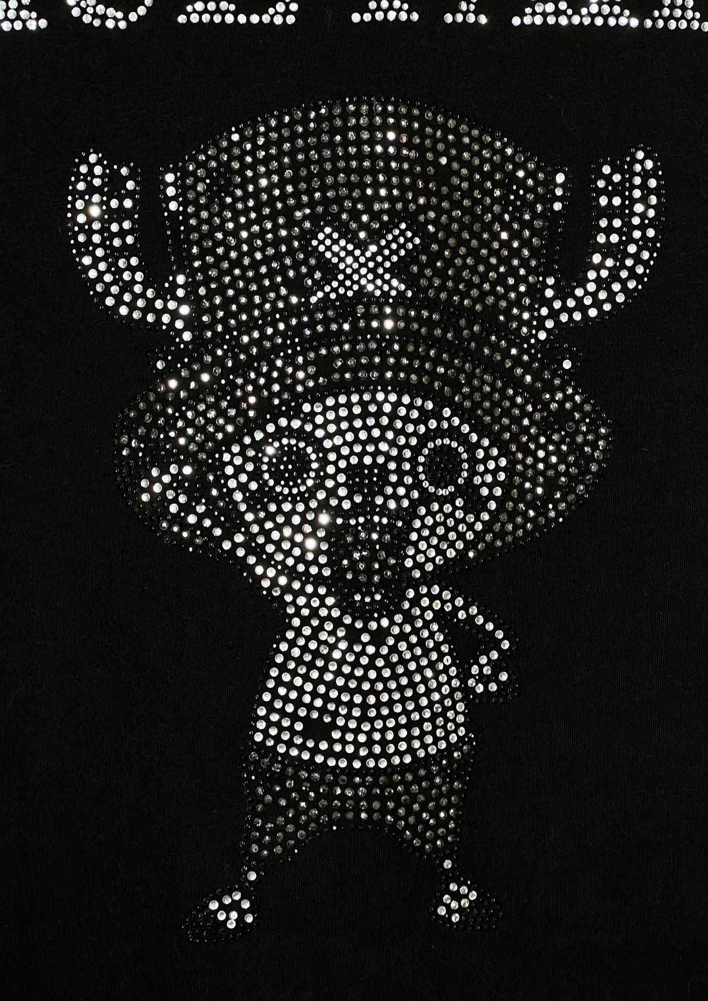 2010 One Piece x VICE FAIRY Rhinestones Chopper T-shirt