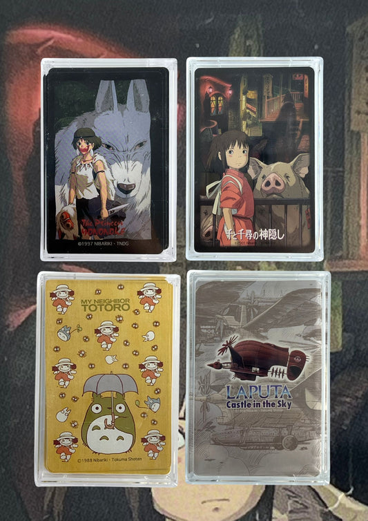 Studio Ghibli Trump Playing Cards