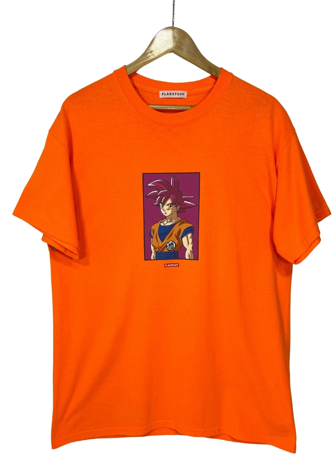 Dragon Ball Super x Flagstuff Super Saiyan God Goku T-shirt