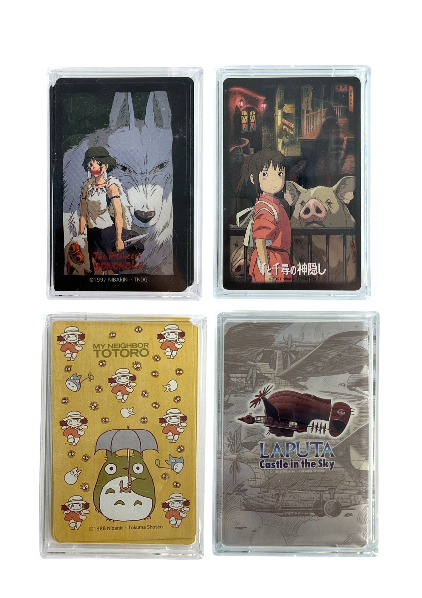 Studio Ghibli Trump Playing Cards