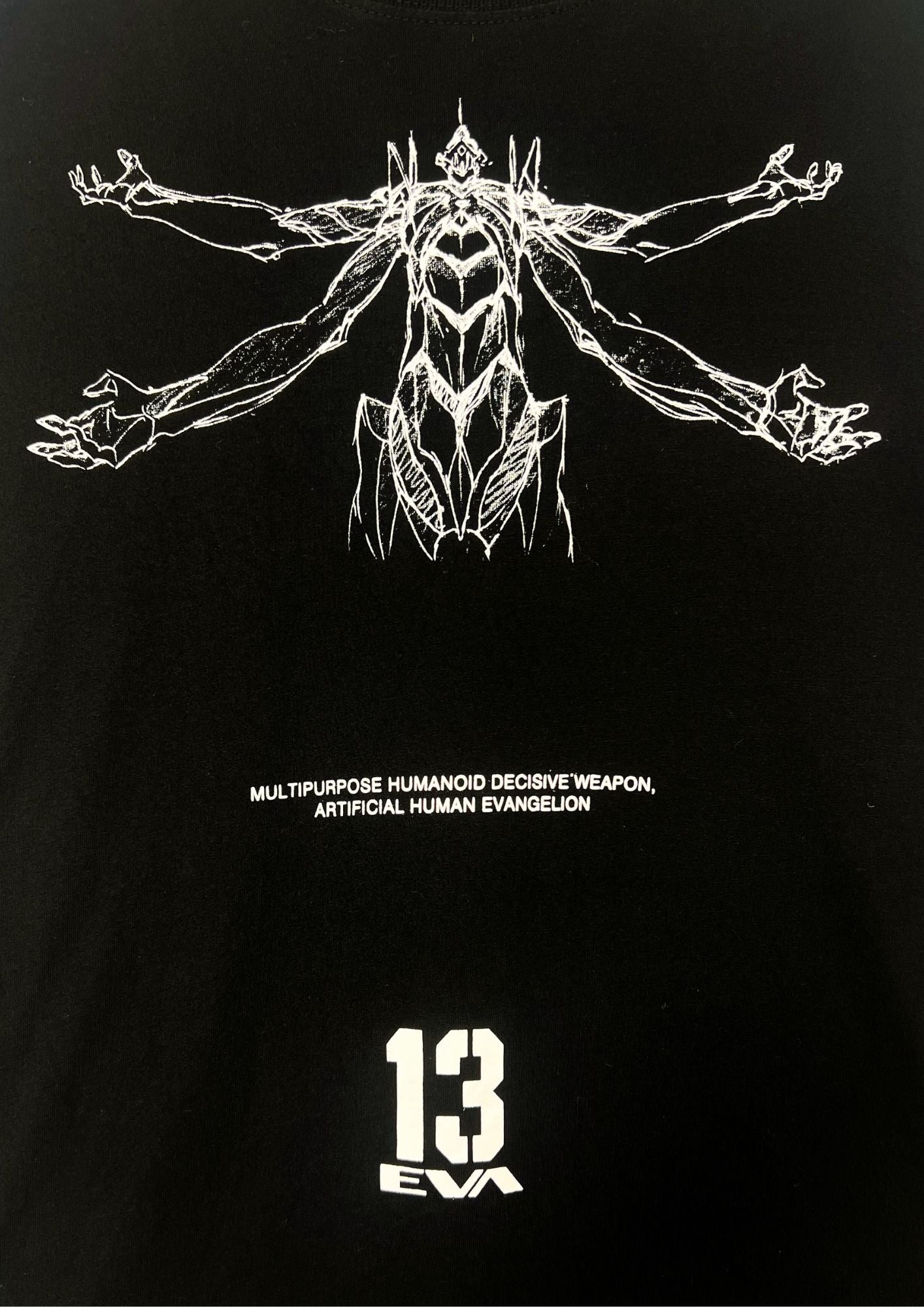 2021 Neon Genesis Evangelion x Undercover Jun Takahashi x EVA 13 T-shirt