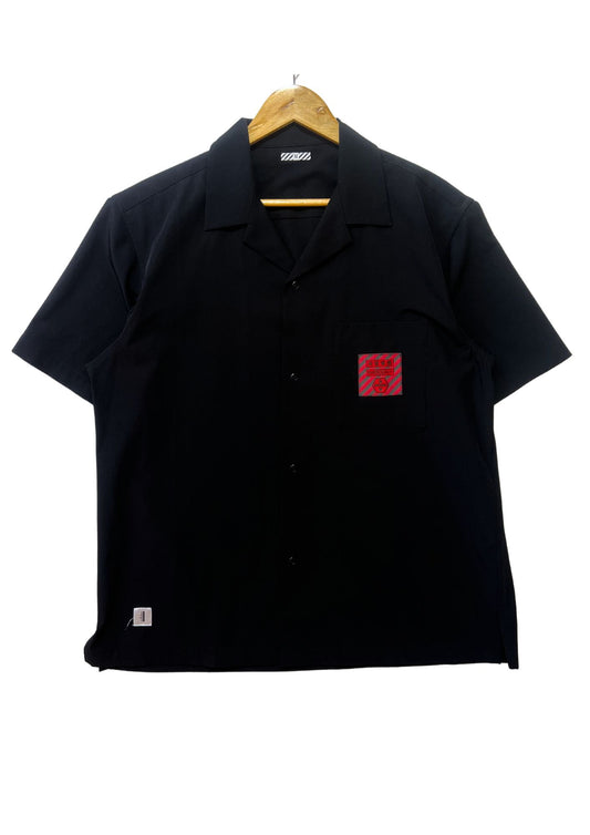 2020 Neon Genesis Evangelion x GU 'Emergency Warning' Button Up Shirt (M)