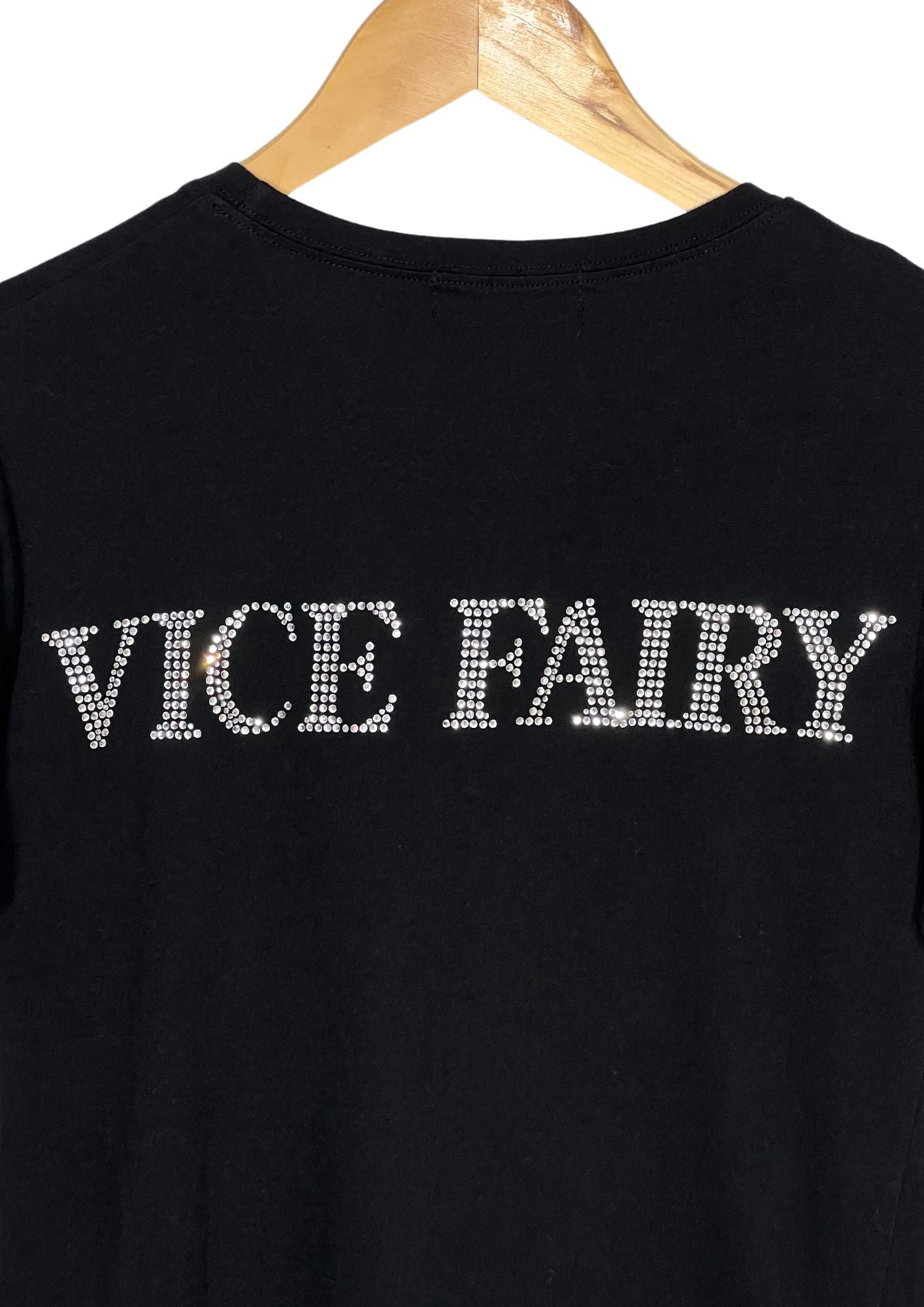 2010 One Piece x VICE FAIRY Rhinestones Chopper T-shirt