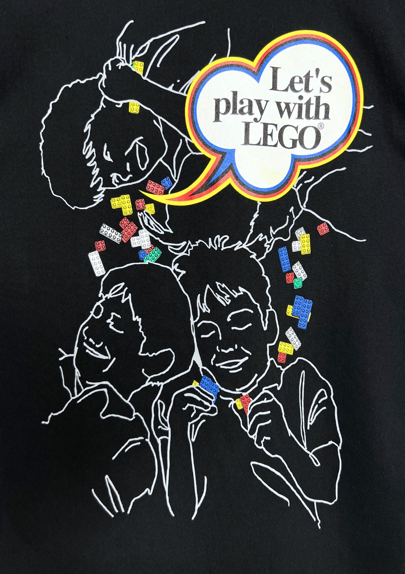 2002 Taiyo Matsumoto x LEGO Let's play with LEGO T-shirt