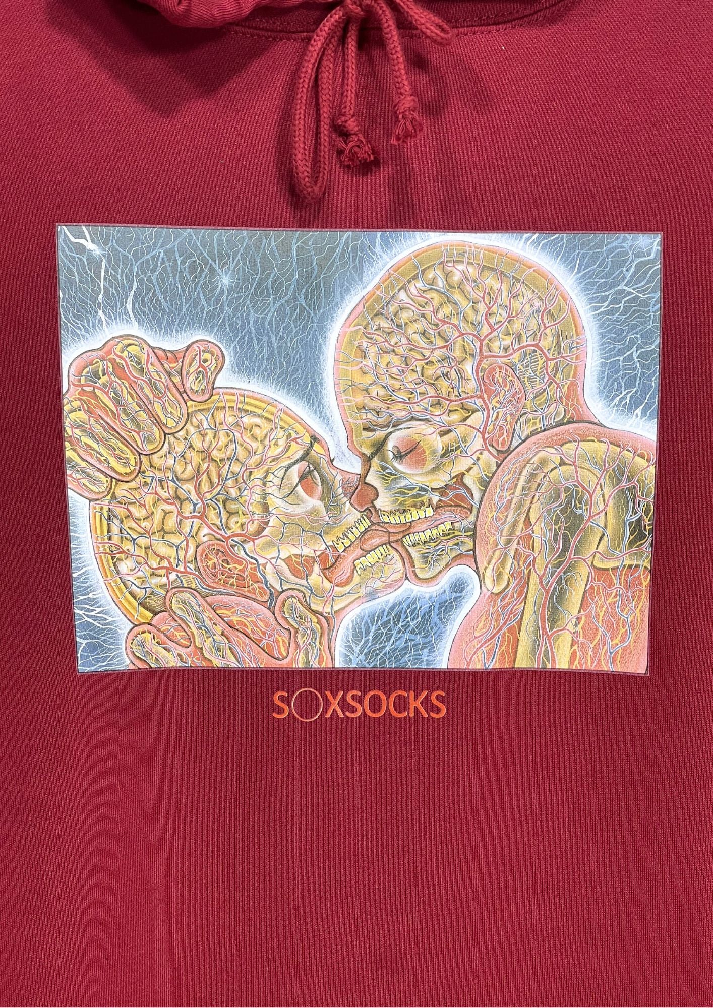 2022 Baki the Grappler x SOXSOCKS Exhibition Limited Kodou Hoodie