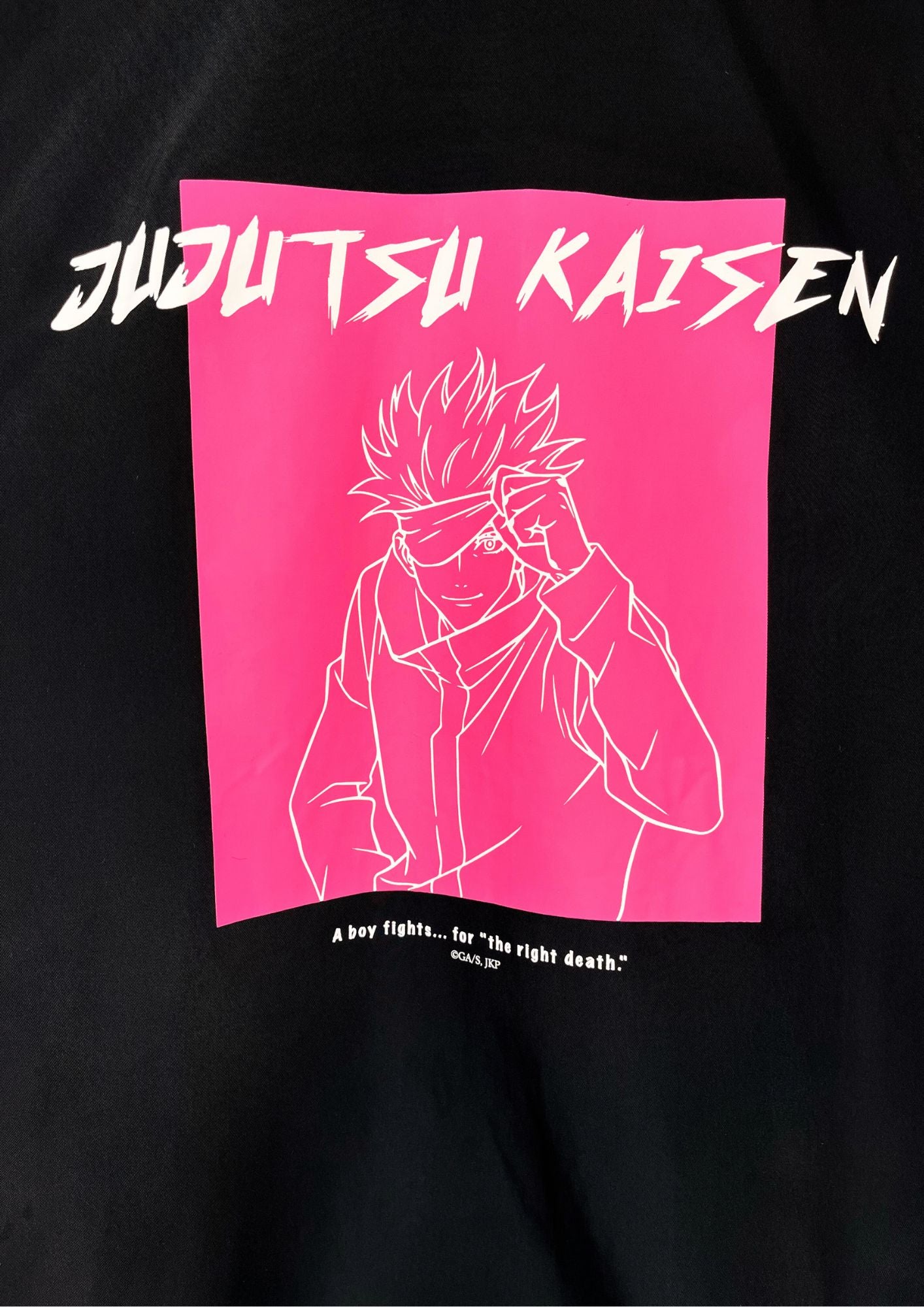 Jujutsu Kaisen x RAGEBLUE Satoru Gojou Coach Jacket