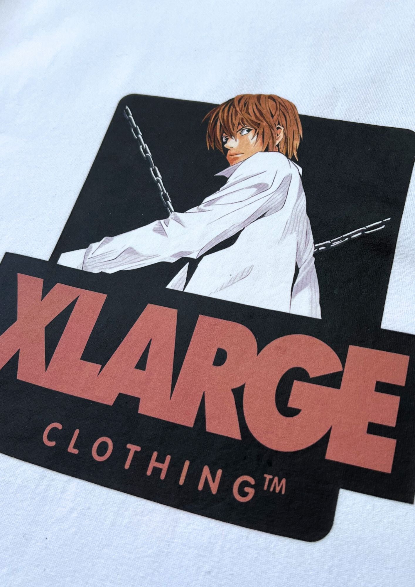 2022 Death Note x X-Large 'Light Yagami' T-shirt (L)