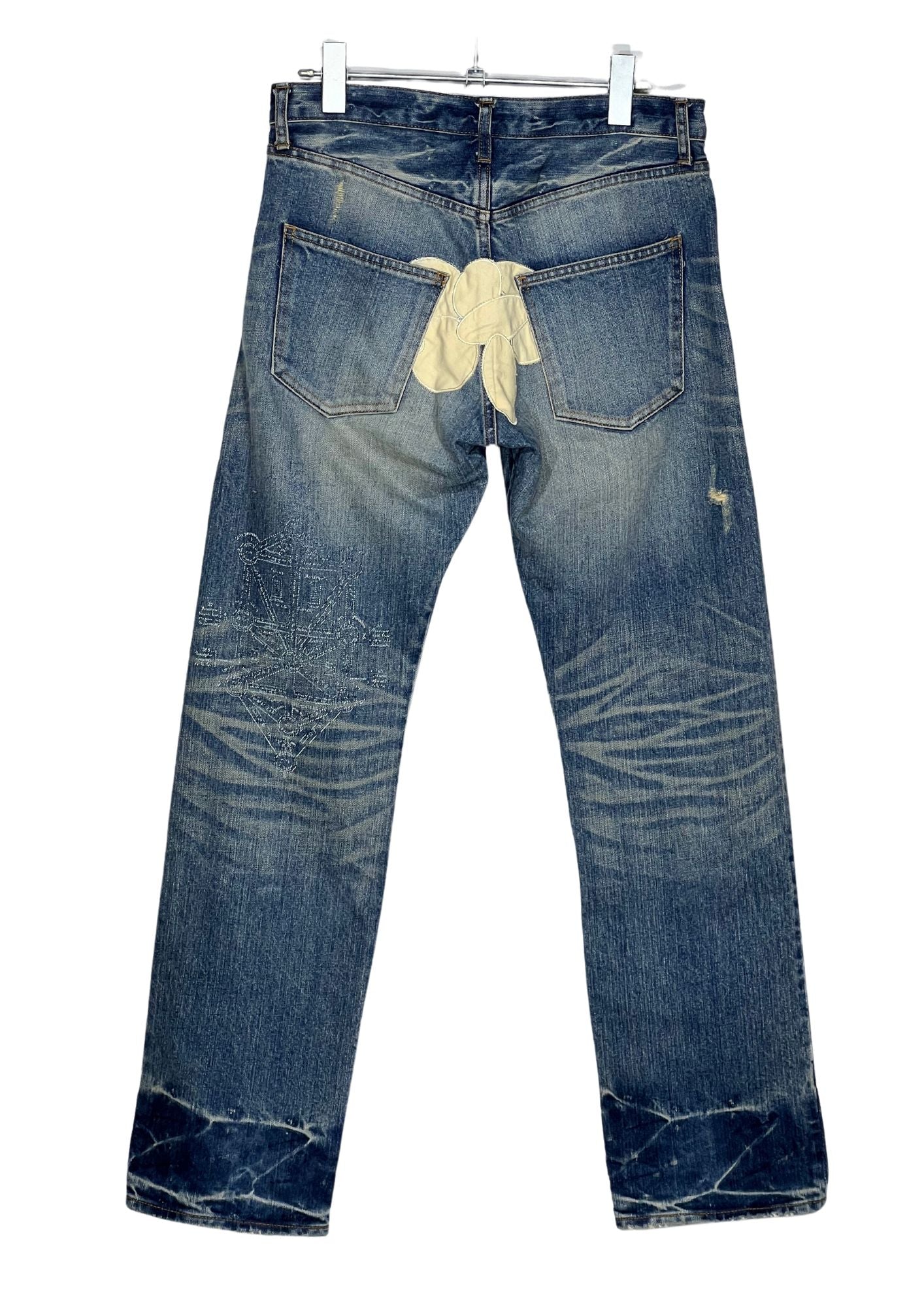 2007 Neon Genesis Evangelion x COSPA Lilith Denim Jeans