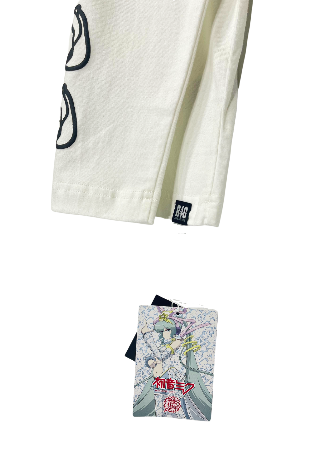Hatsune Miku x R4G Mikumoji Long  Sleeve Shirt