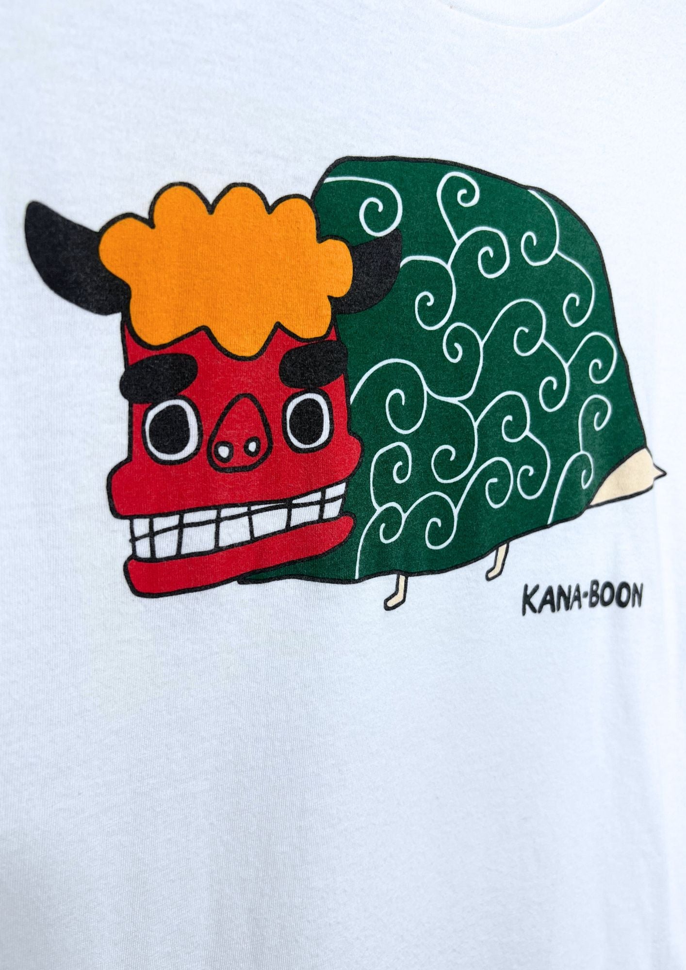 2014 KANA-BOON Japanese Rock Band  Shishimai T-shirt