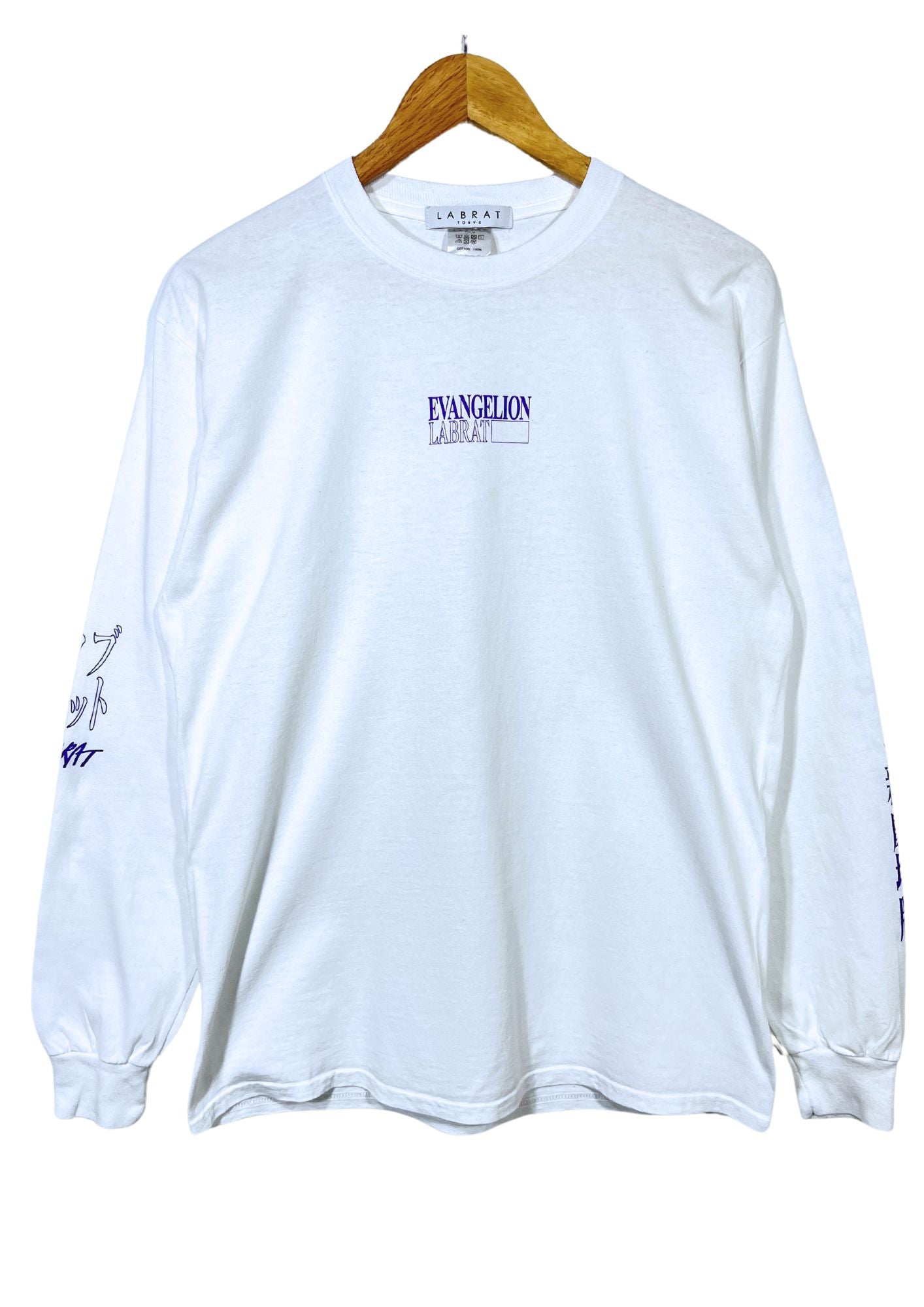 2020 Neon Genesis Evangelion x LABRAT 'EVA 01' L/S Shirts (M)