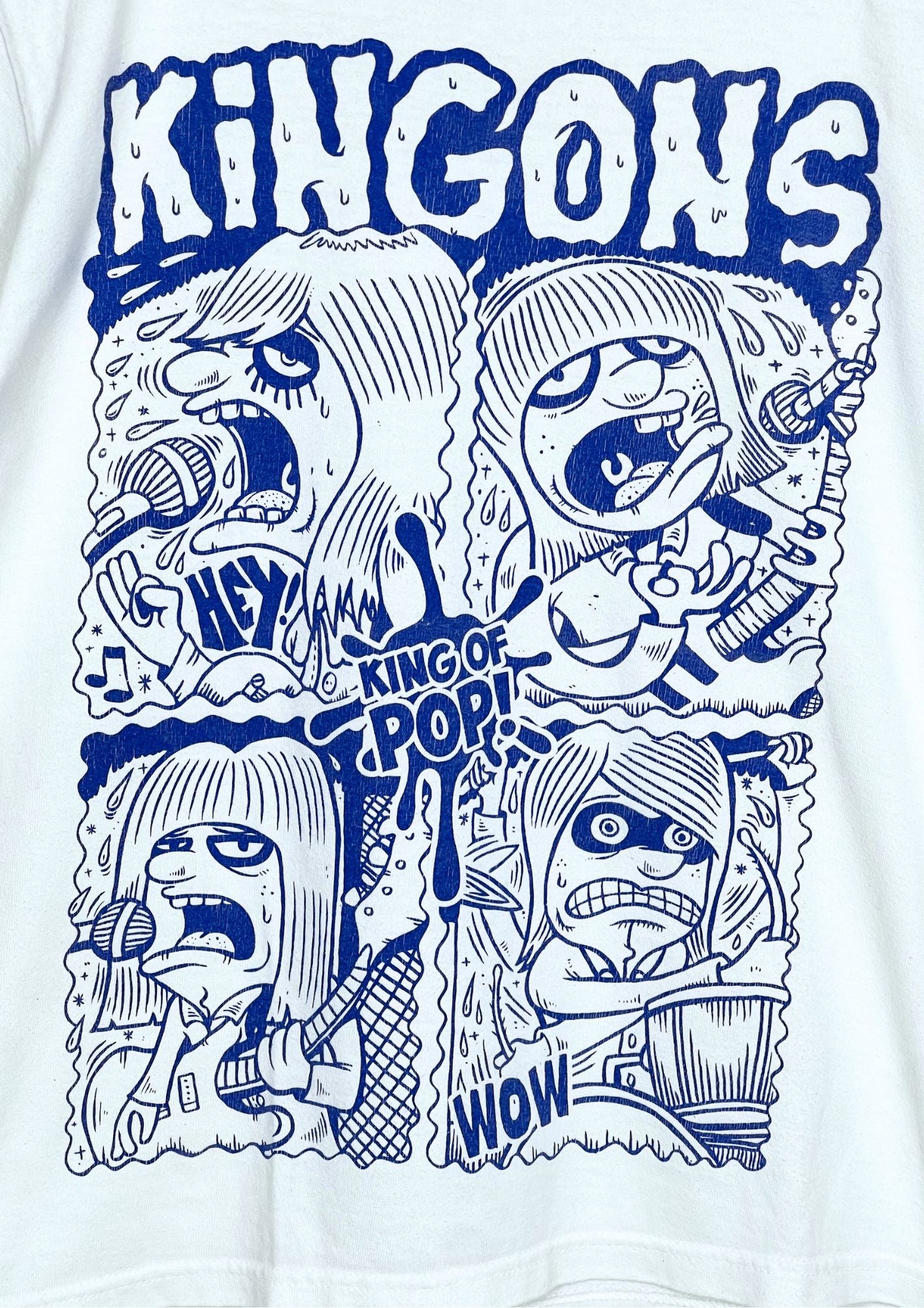 2010s KINGONS ‘King of Pop’ Japanese Punk Band T-shirt
