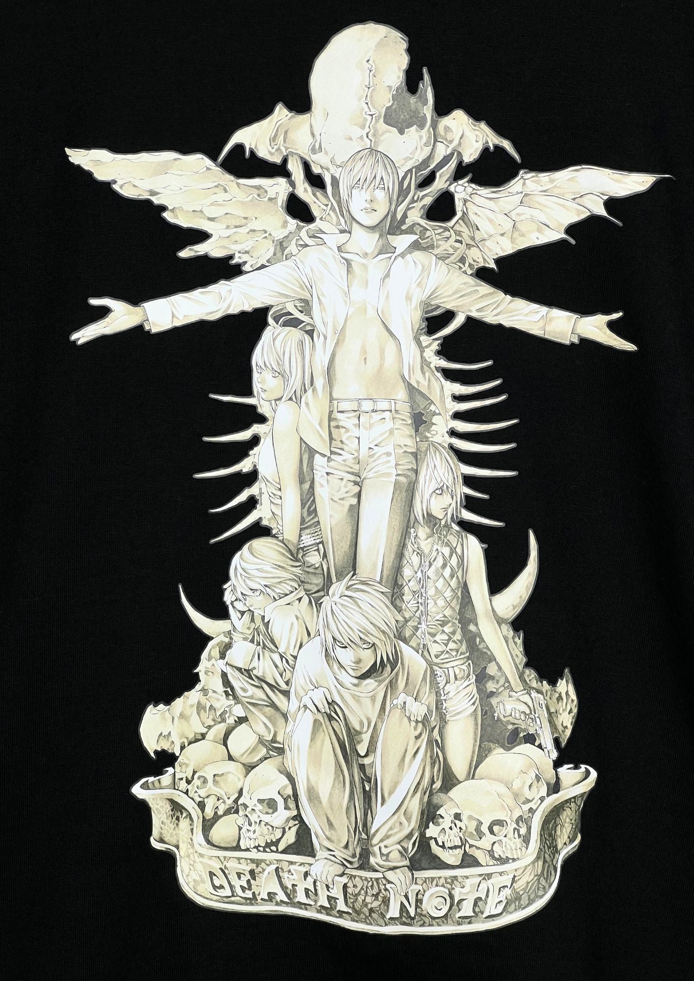 2023 Death Note Exhibition Limited Light and L T-shirt