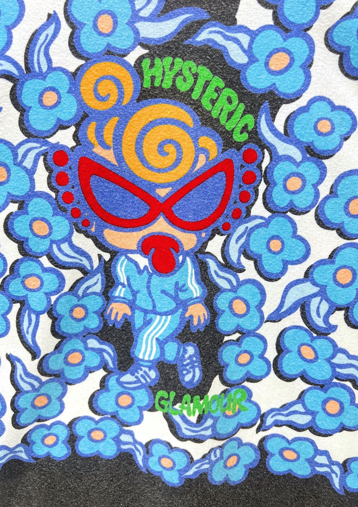 2000s HYSTERIC GLAMOUR Baby Blue Baby L/S Tee