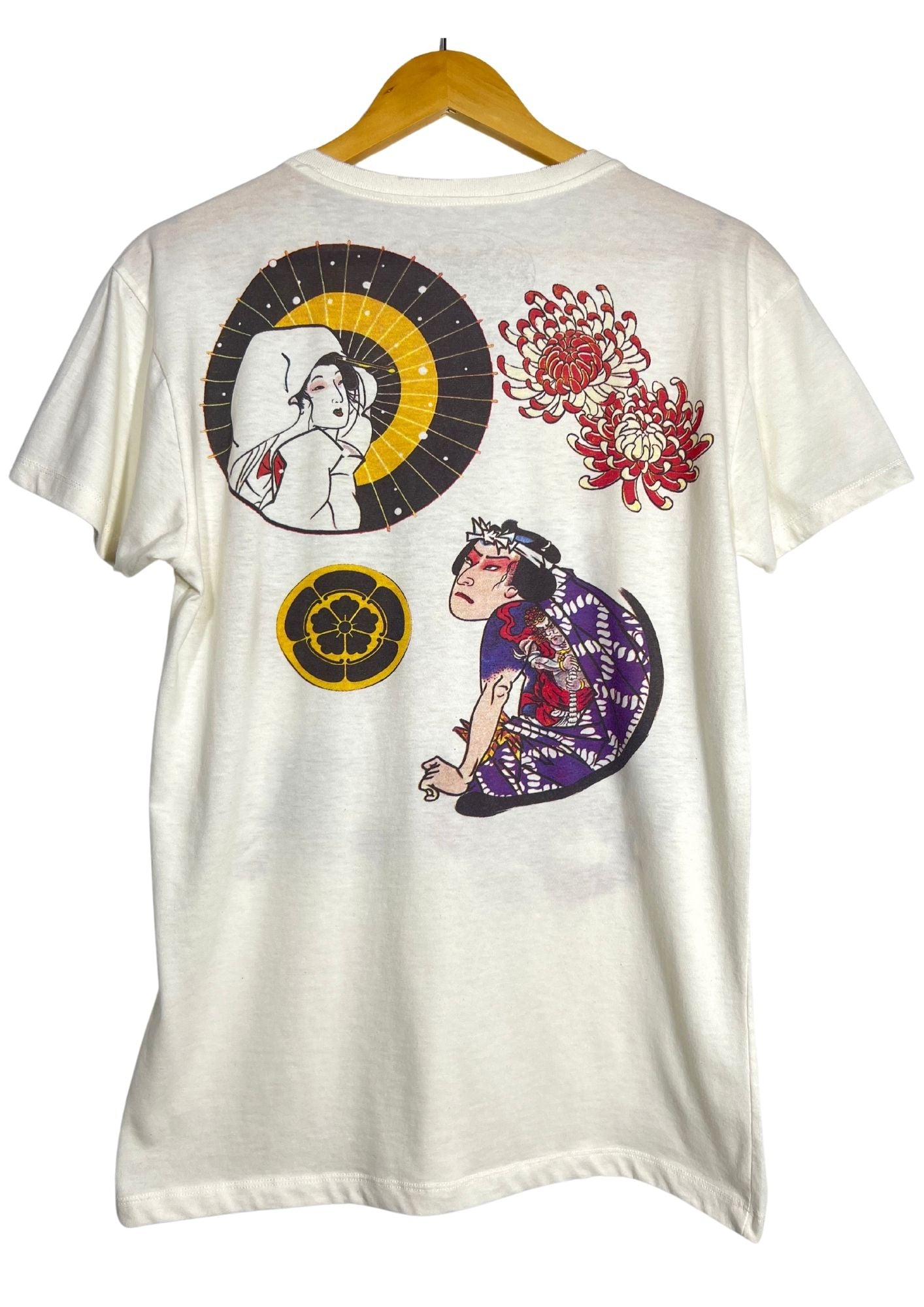 Japanese art WORK 'Edo Pickachu' T-shirt