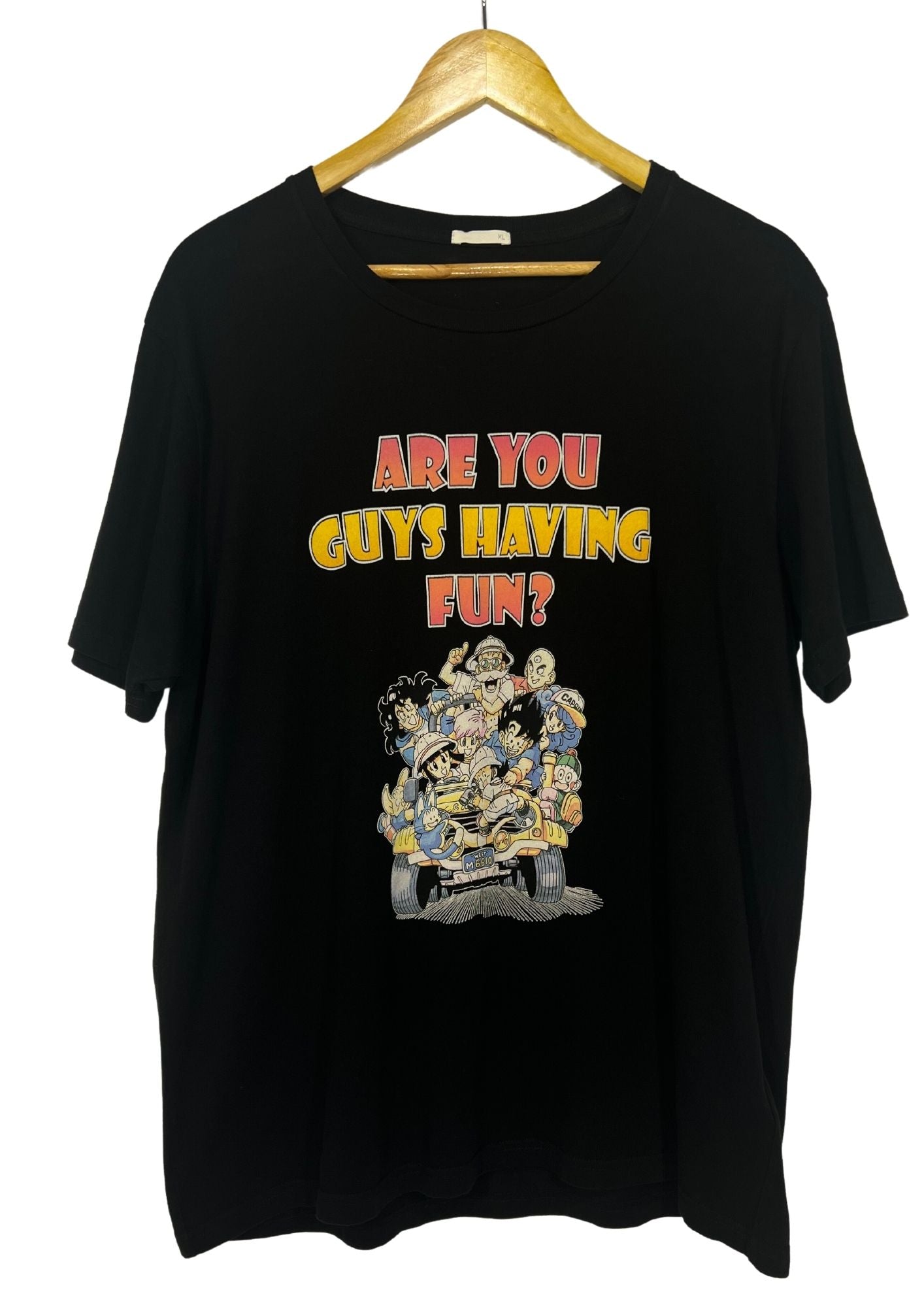 Dragon Ball Z x GU Are you guys having fun T-shirt