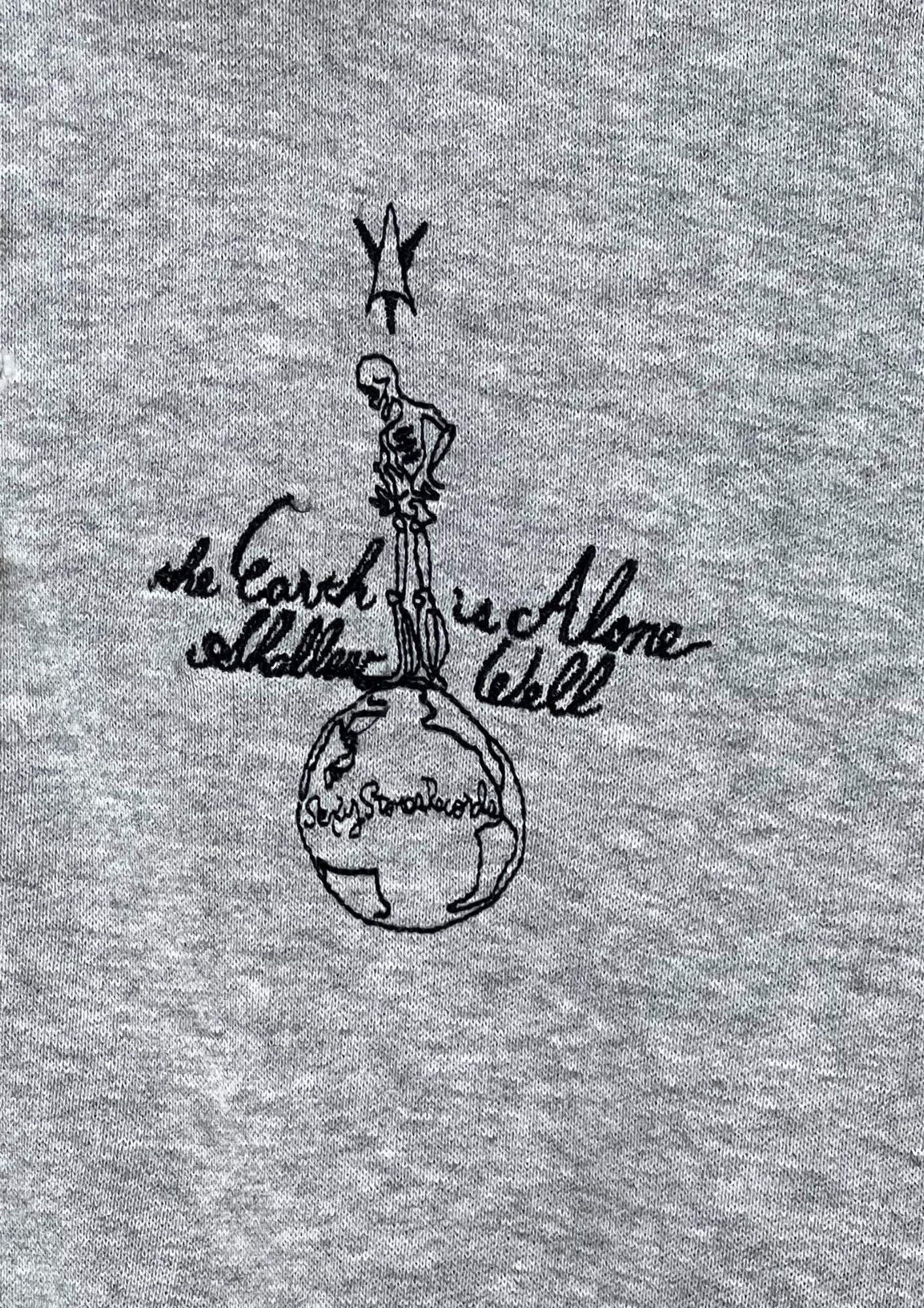 2009 KENICHI ASAI x UT 'Gasoline' Japanese Band Zip-Up Hoodie (S-M)