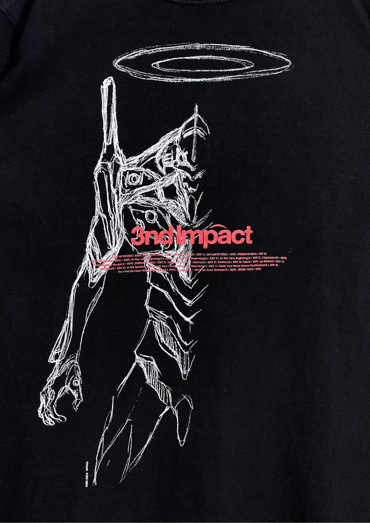 2011 Neon Genesis Evangelion x PSP '3nd Impact' Limited Edition Bonus T-shirt (S-M)