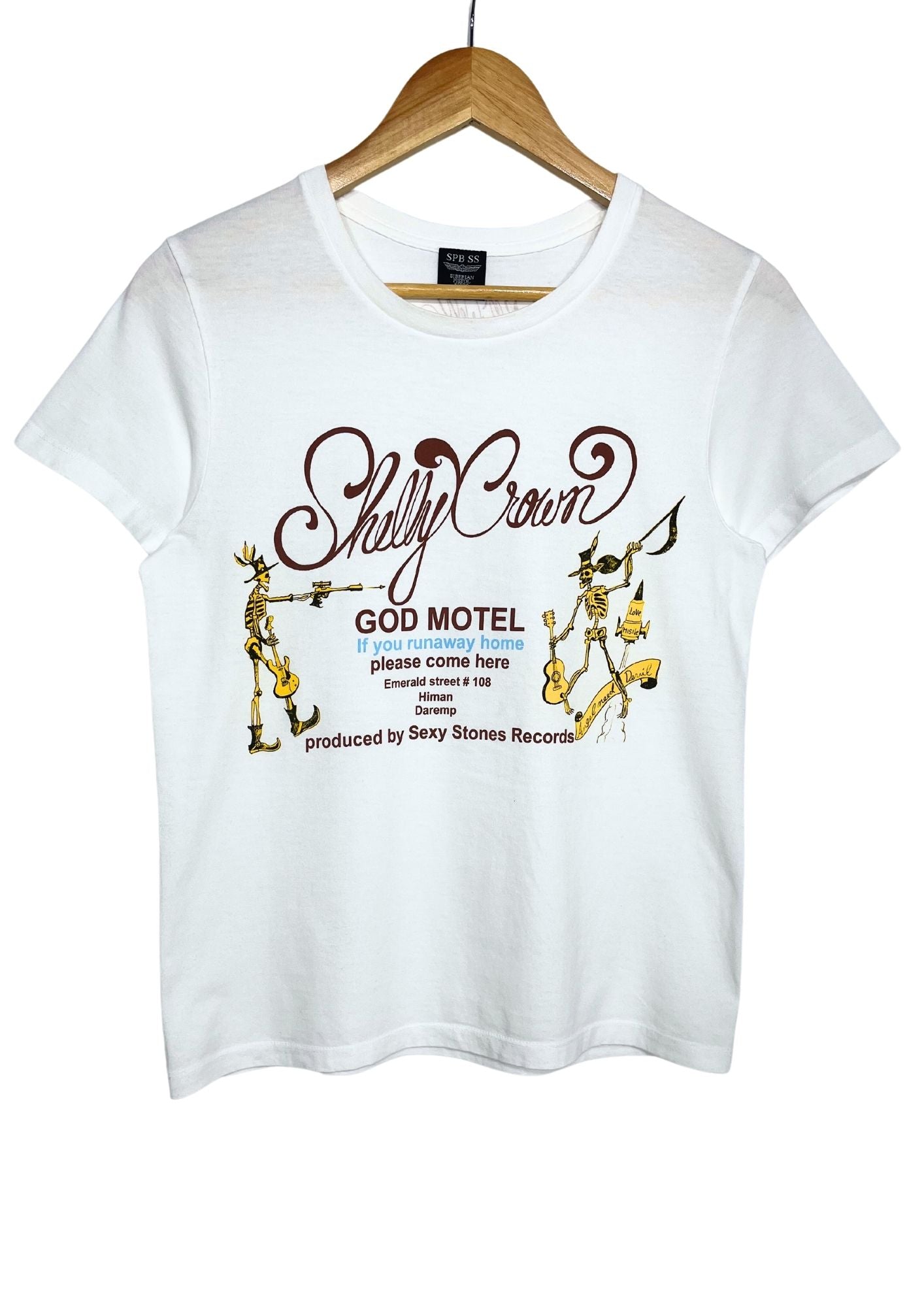 2008 SHERBETS Kenichi Asai 'God Motel' Japanese Band T-shirt