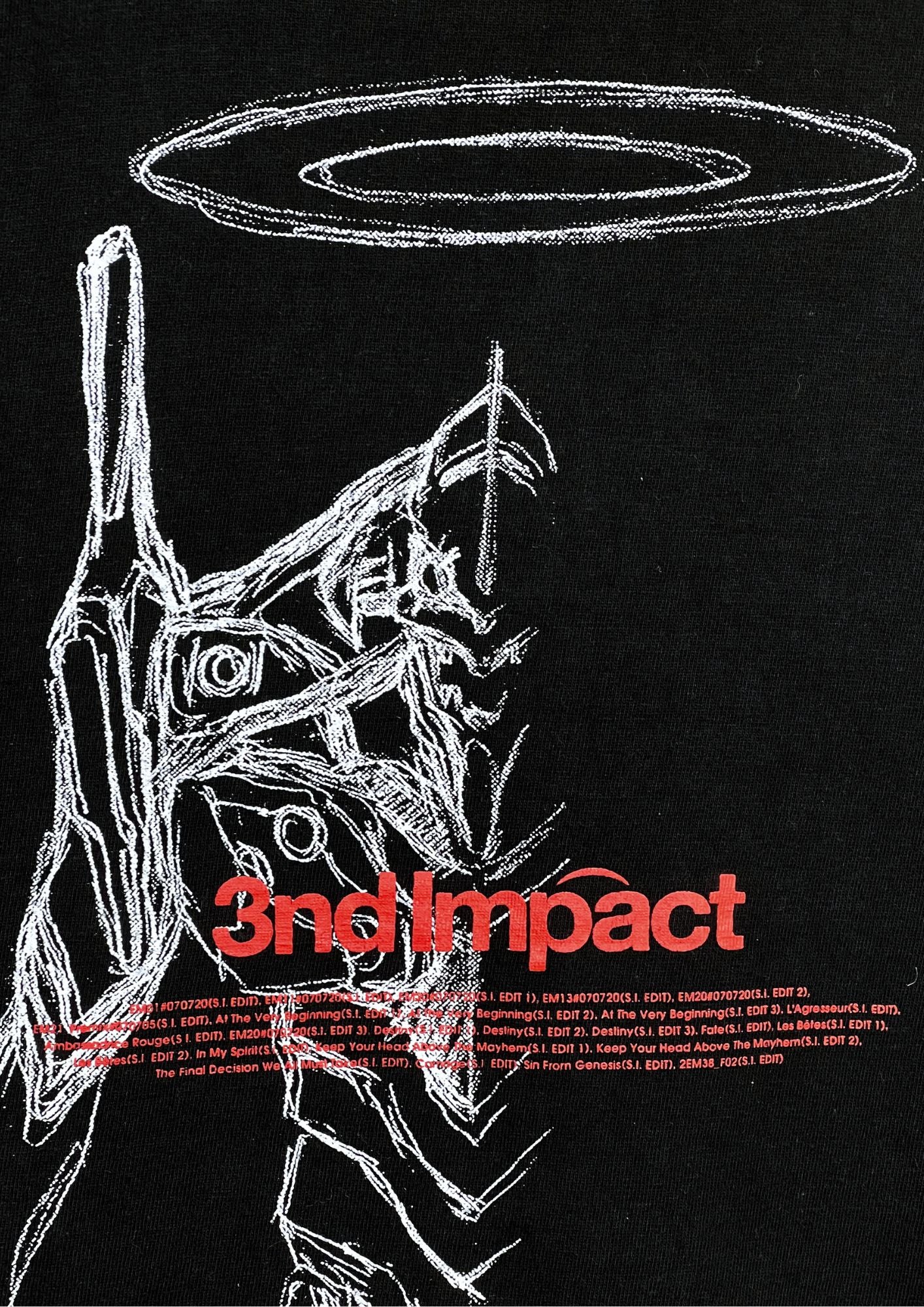 2011 Neon Genesis Evangelion x PSP '3nd Impact' Limited Edition Bonus T-shirt (S-M)