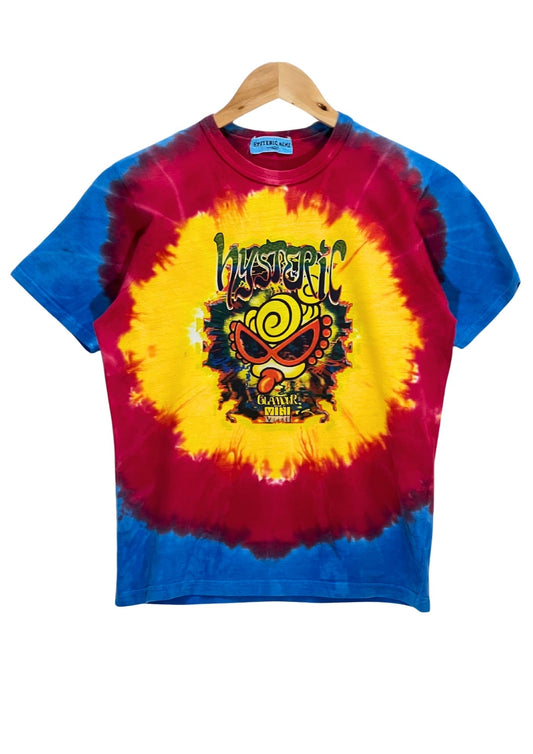 Y2K HYSTERIC MINI by HYSTERIC GLAMOUR Tie Dye Baby Tee (Ladies M)