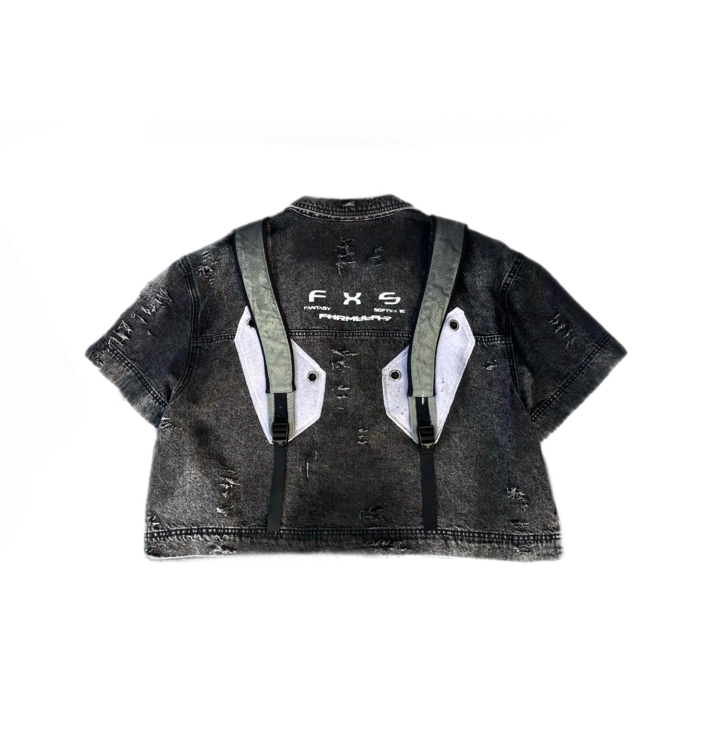 Formula 7 FXS CHEMICAL WAREFARE DENIM VEST - 1/1