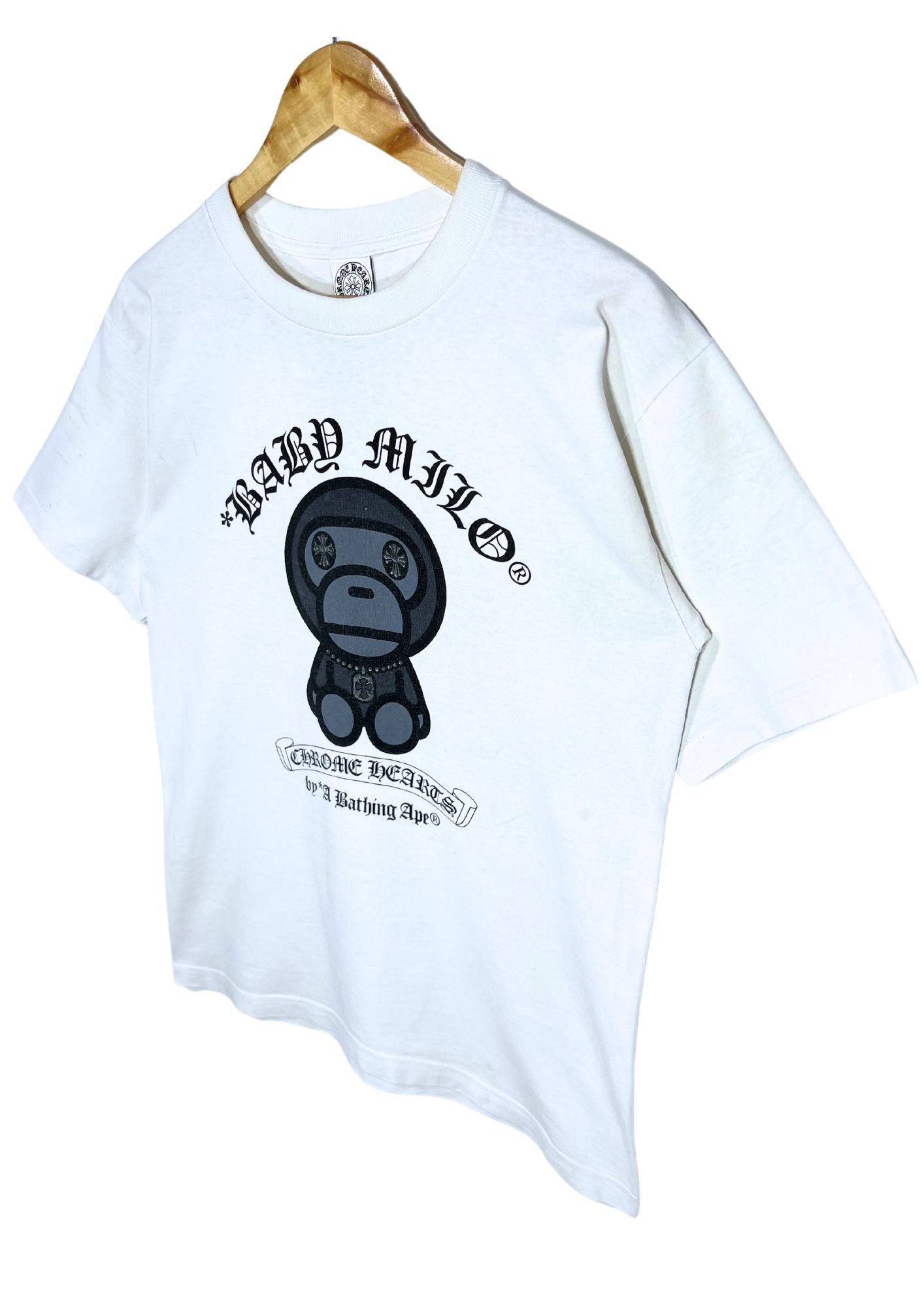 2009 Chrome Hearts x A BATHING APE BABY MILO 'Baby Milo' T-shirt (M)