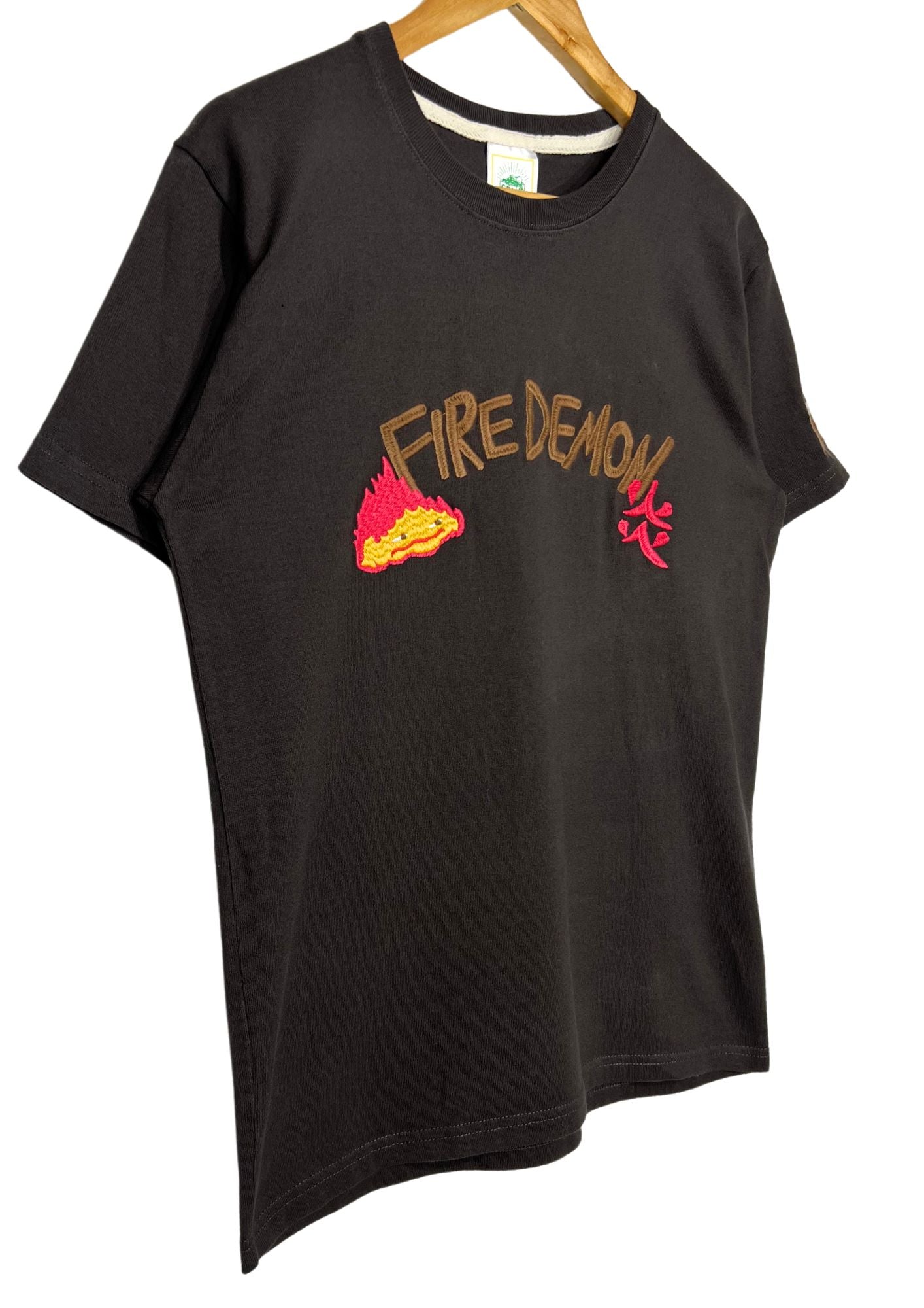 2019 Howl's Moving Castle x GBL Calcifer Embroidered T-shirt