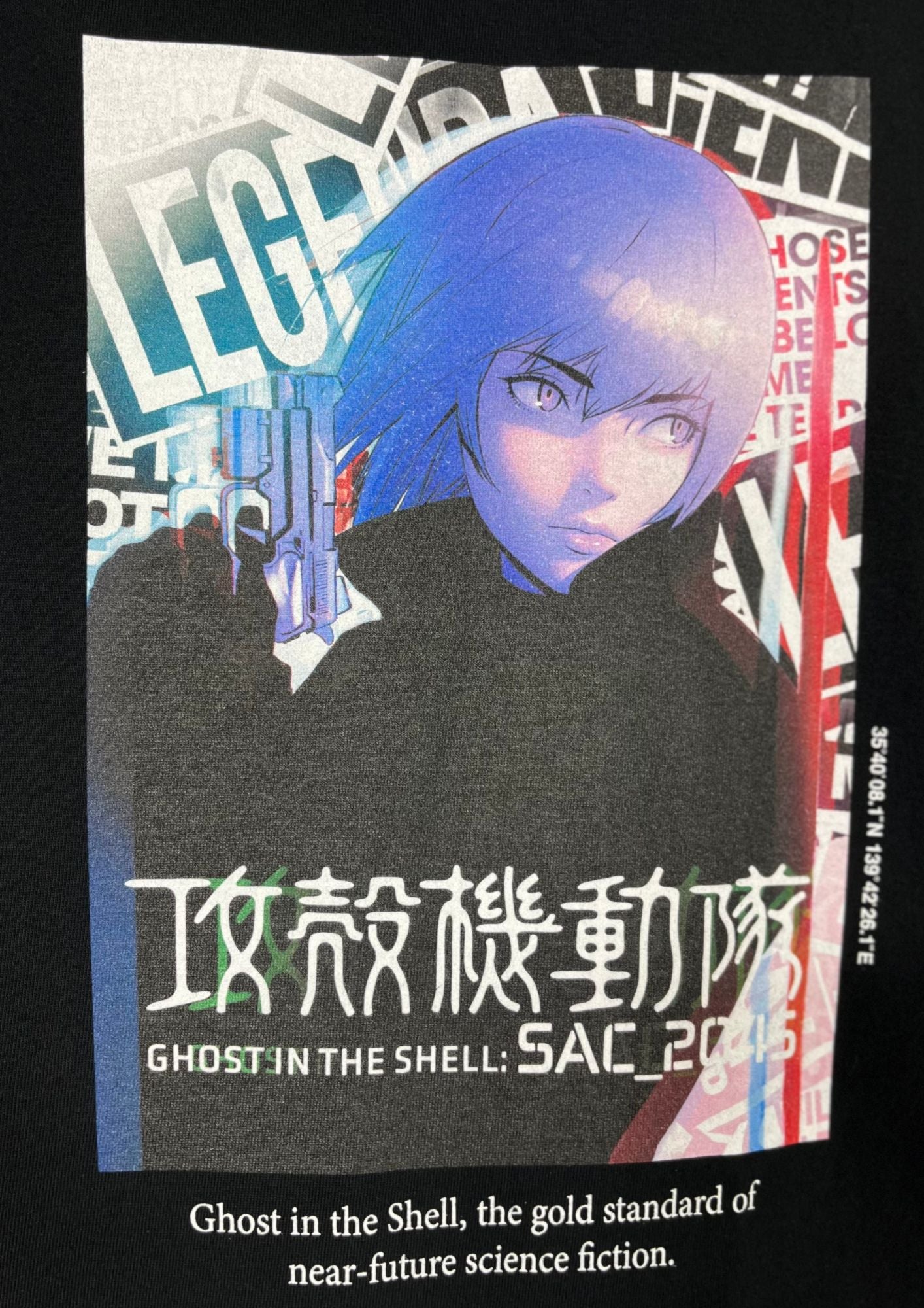 LEGENDA x Ghost in the Shell SAC_2045 T-shirt