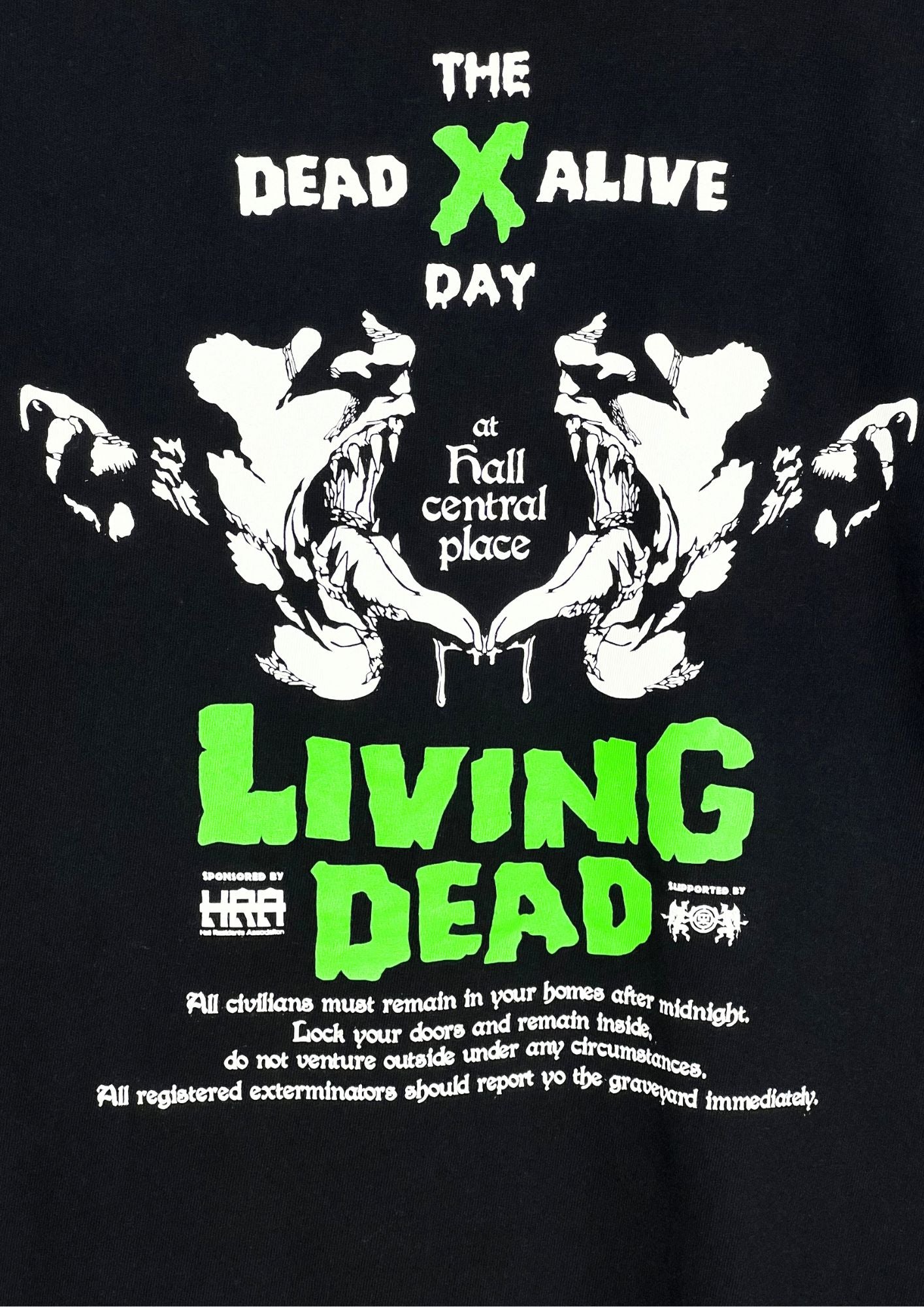 2010s Dorohedoro x MHz Living Dead Day Exterminator T-shirt