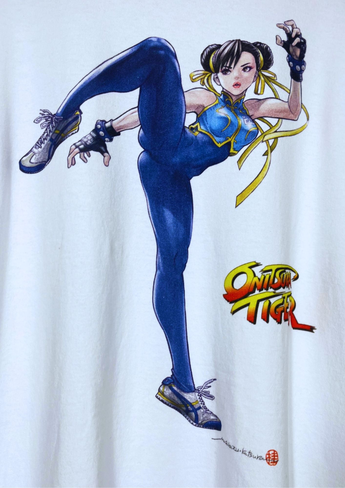 2019 Street Fighter x Onitsuka Tiger Chun Li T-shirt