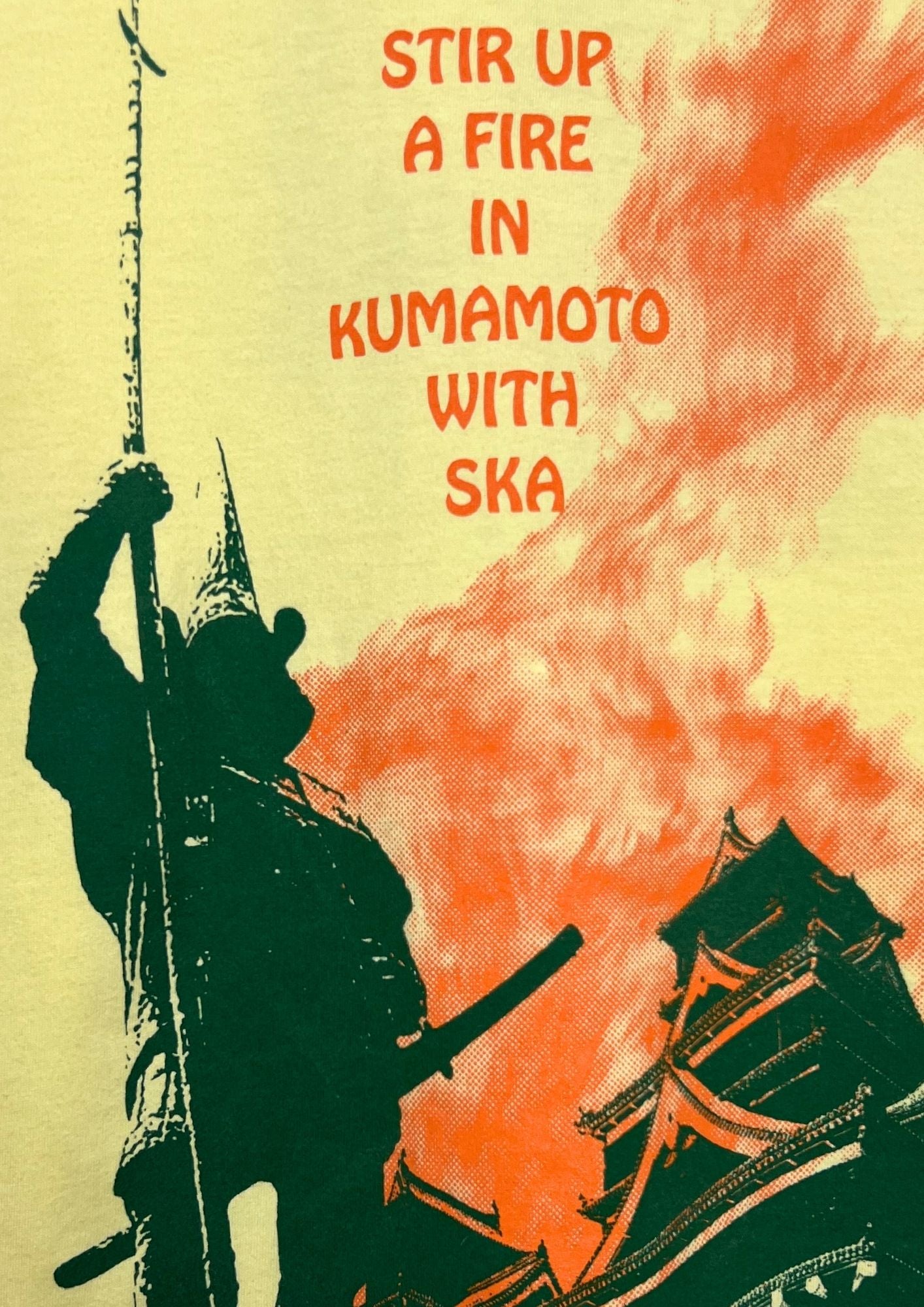 00s TOKYO SKA PARADISE ORCHESTRA 'A Memorial Live for Kumamoto Castle’ T-shirt