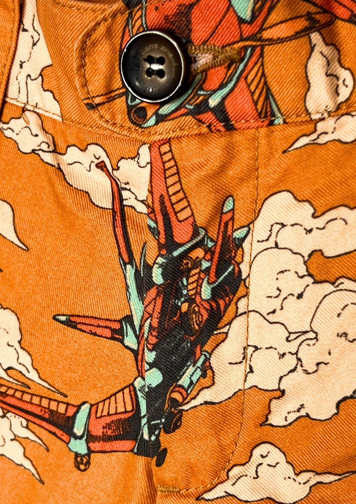 2010 Jojo's Bizarre Adventure x Ultra Violence Aerosmith Narancia Ghirga Shorts