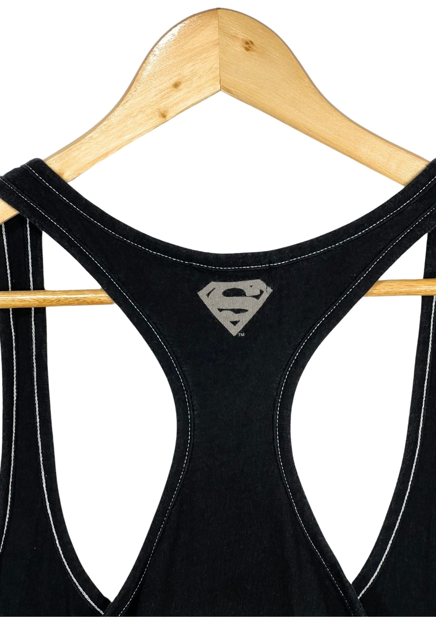 2000s Vintage GLAD NEWS 'Superman' Singlet (Ladies M)