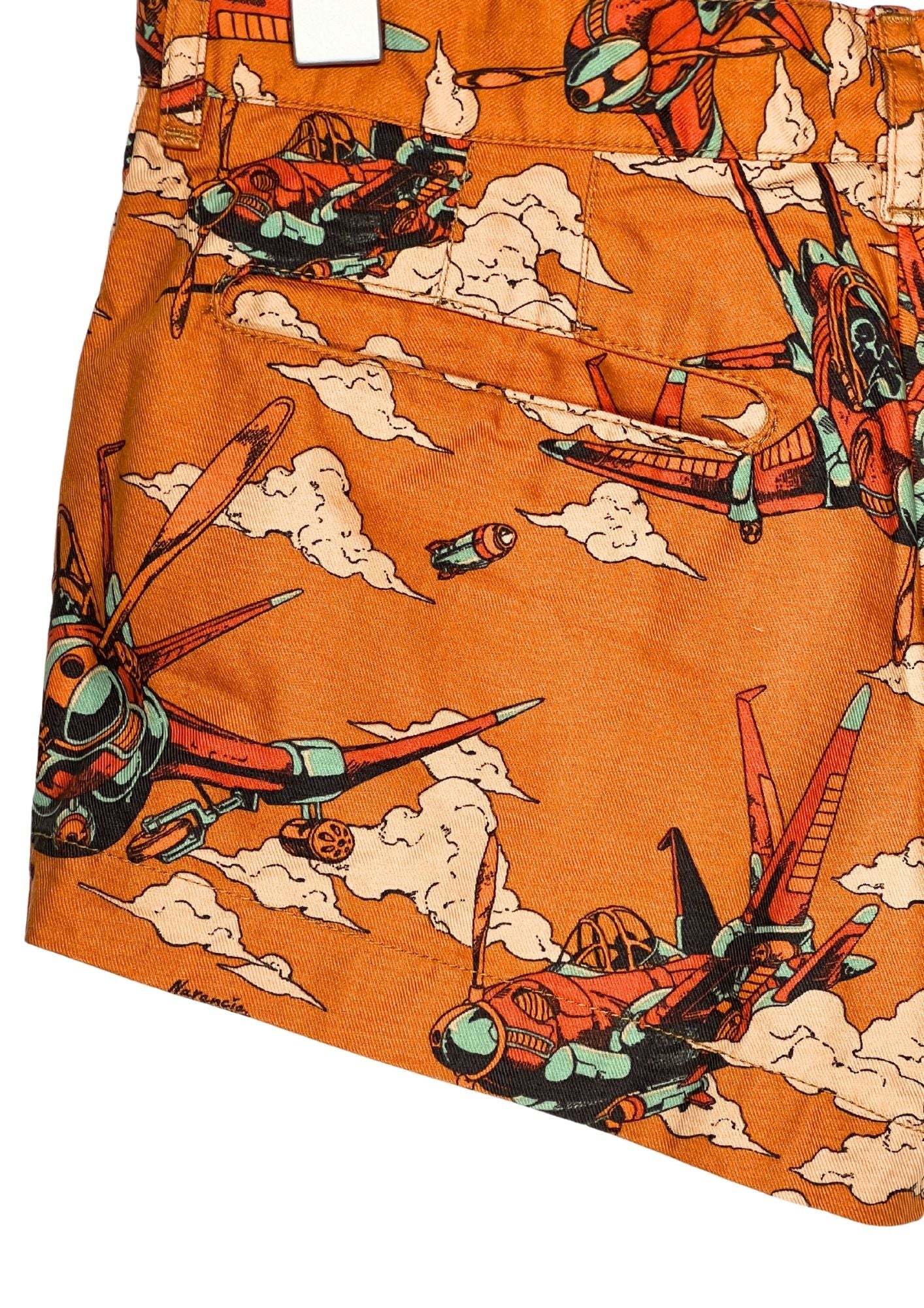 2010 Jojo's Bizarre Adventure x Ultra Violence Aerosmith Narancia Ghirga Shorts