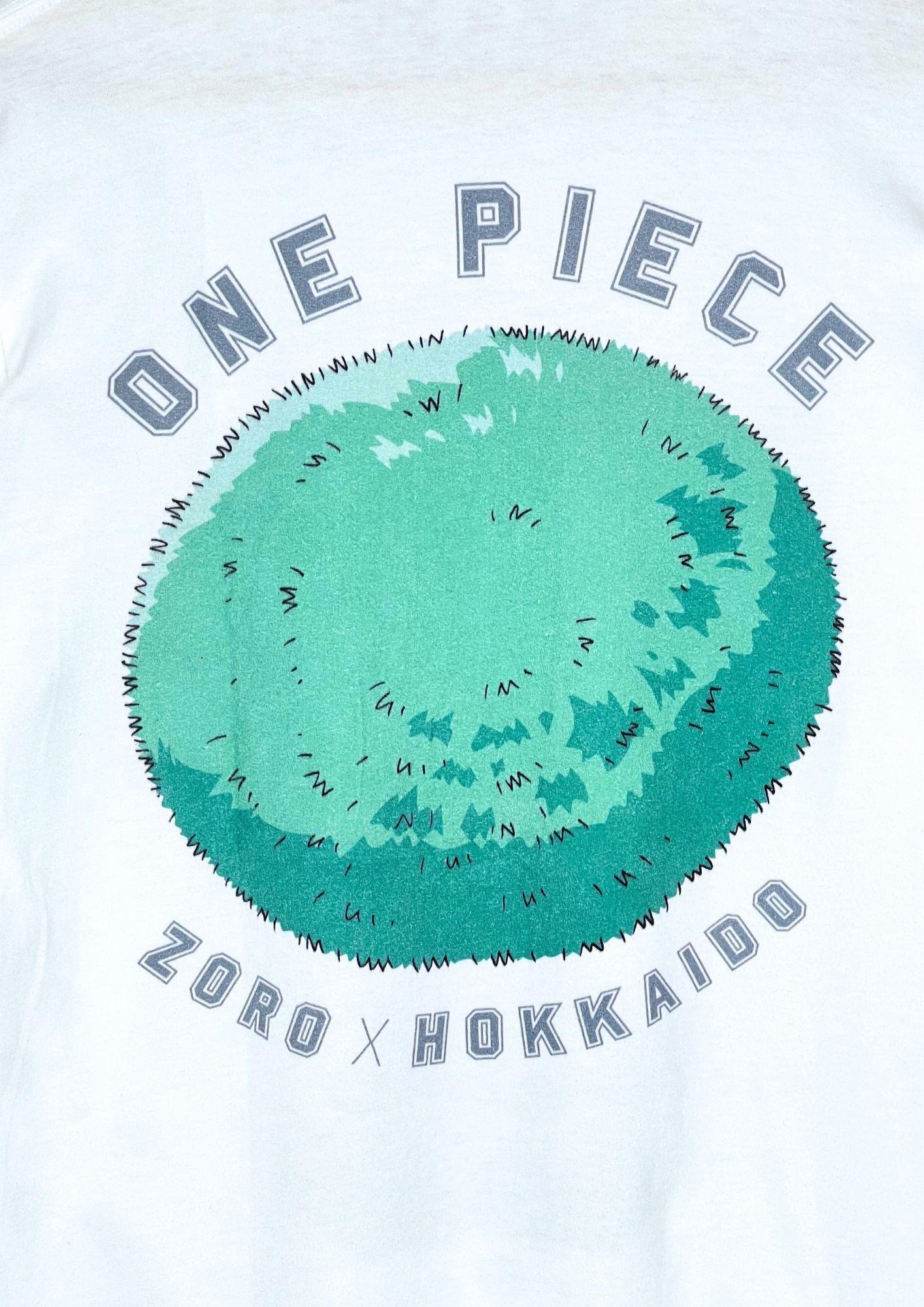 2014 One Piece x Shonen Jump 300 Limited Zoro x Hokkaido Lottery T-shirt